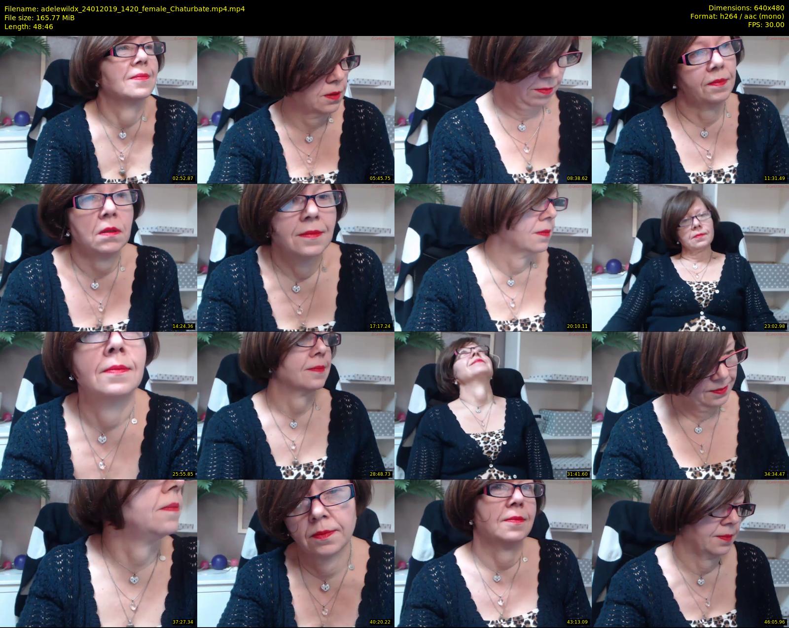 adelewildx — 49 minute Chaturbate female cam show recording, 480p, Jan 24, 2019