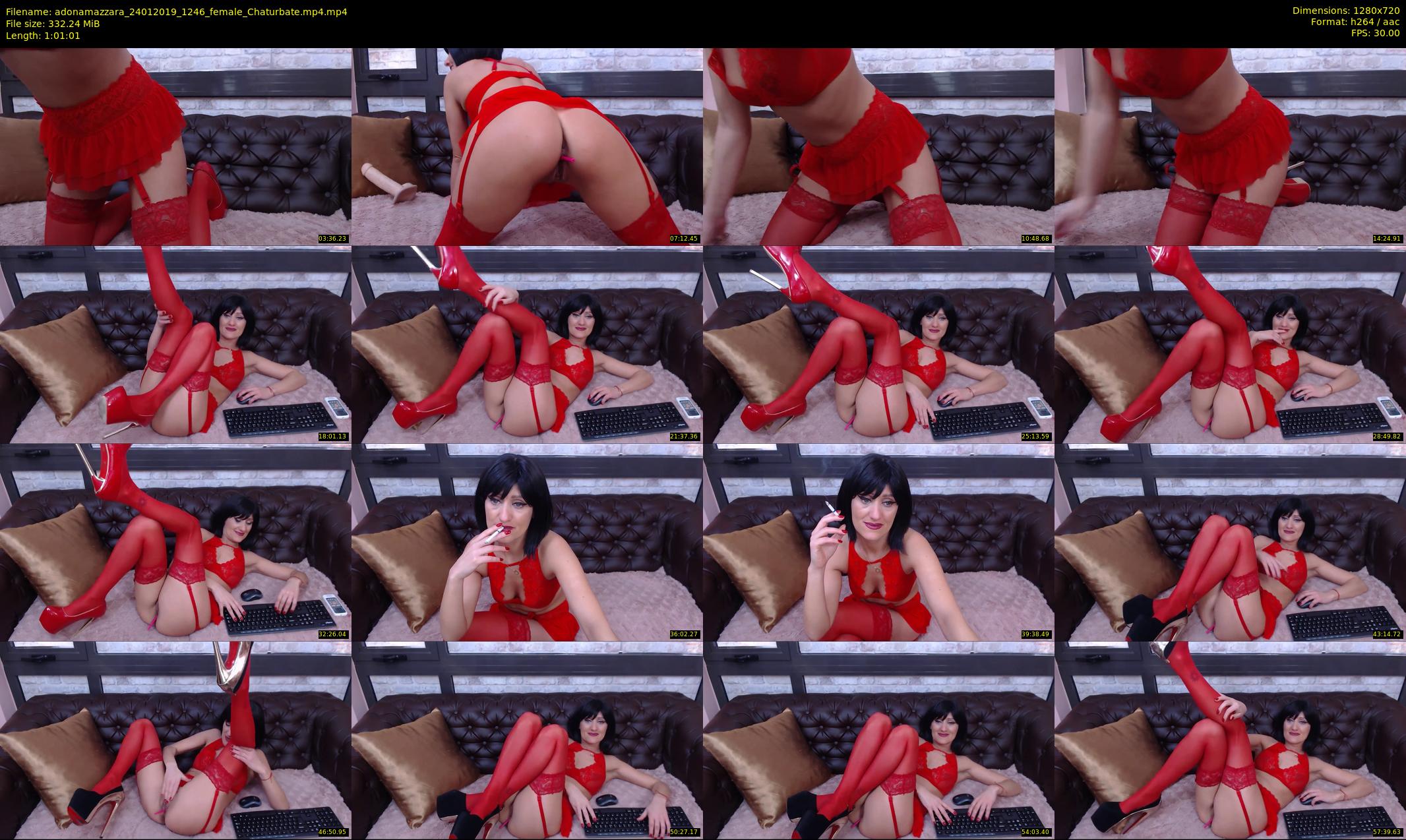 adonamazzara — 62 minute Chaturbate female cam show recording, 720p, Jan 24, 2019