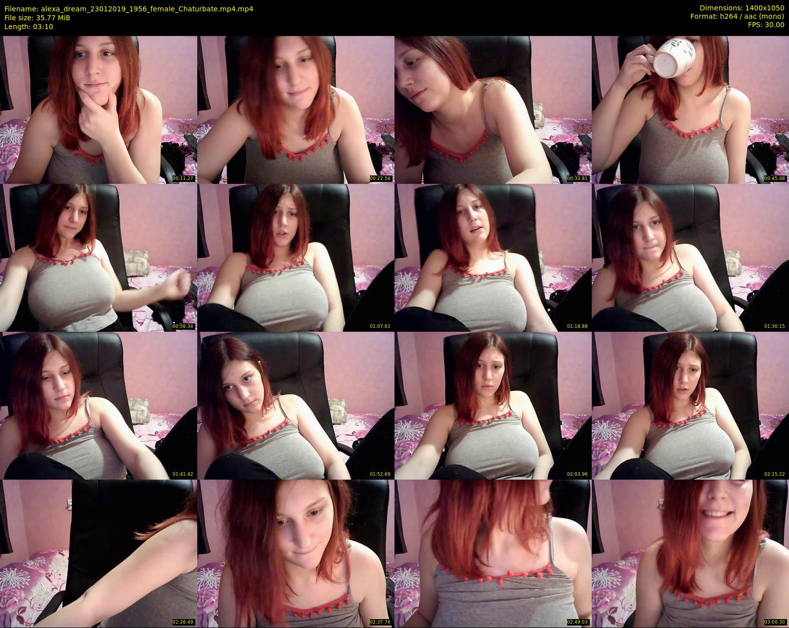 alexa_dream — 4 minute Chaturbate female cam show recording, 720p, Jan 23, 2019