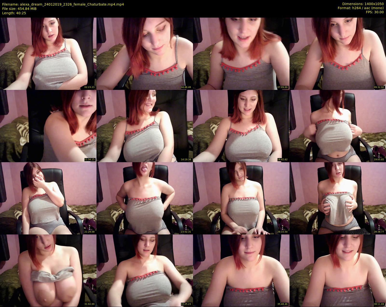 alexa_dream — 41 minute Chaturbate female cam show recording, 720p, Jan 24, 2019
