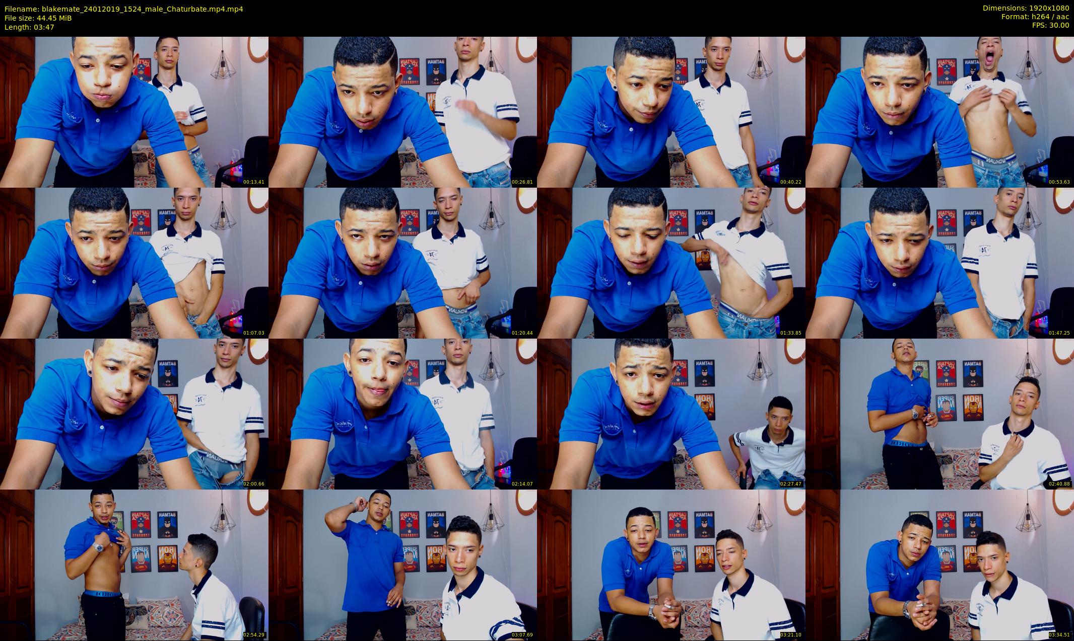 blakemate — 4 minute Chaturbate male cam show recording, 1080p, Jan 24, 2019