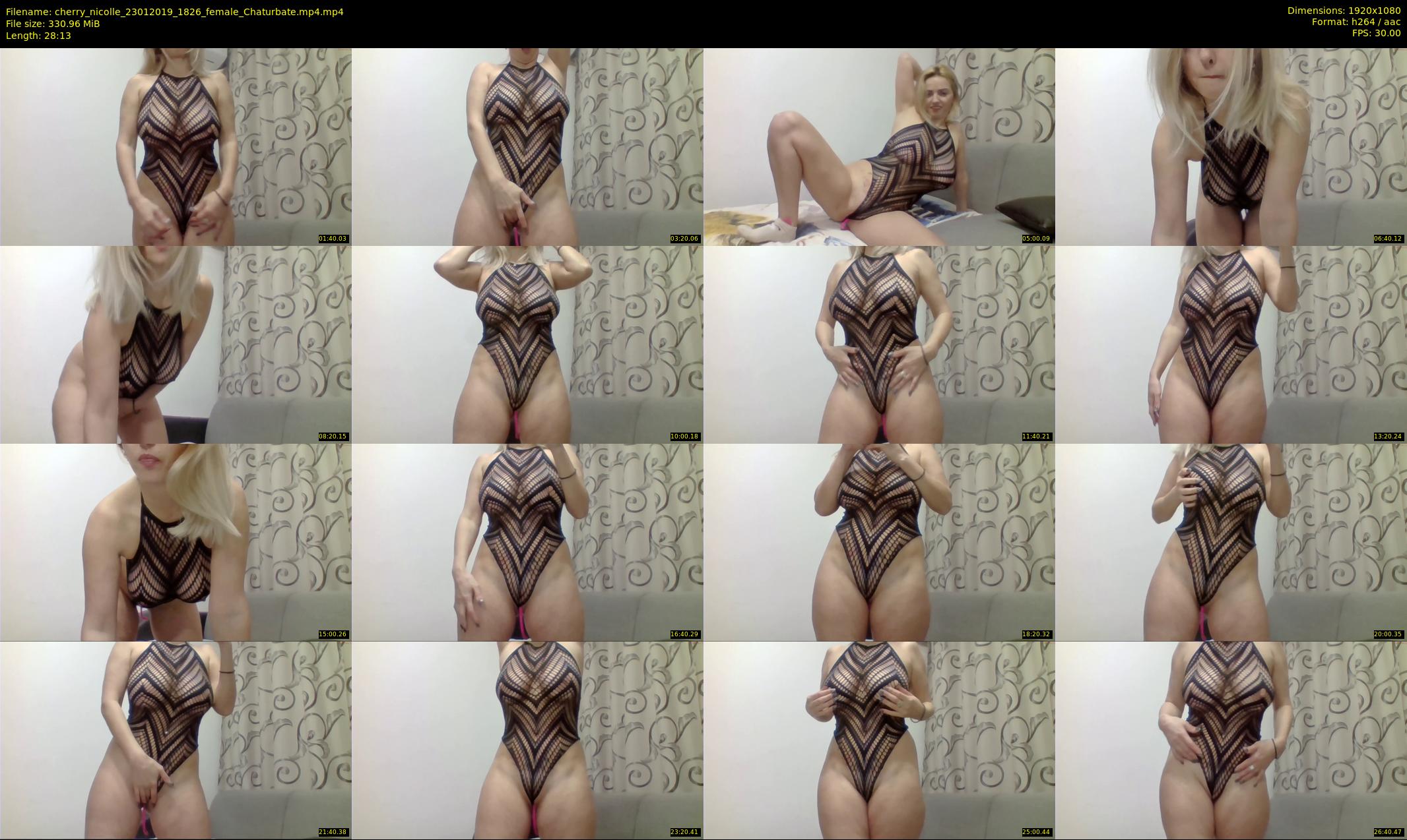 cherry_nicolle — 29 minute Chaturbate female cam show recording, 1080p, Jan 23, 2019