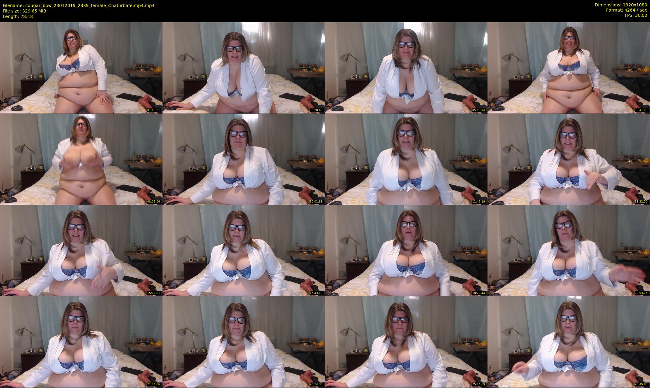cougar_bbw — 29 minute Chaturbate female cam show recording, 1080p, Jan 23, 2019