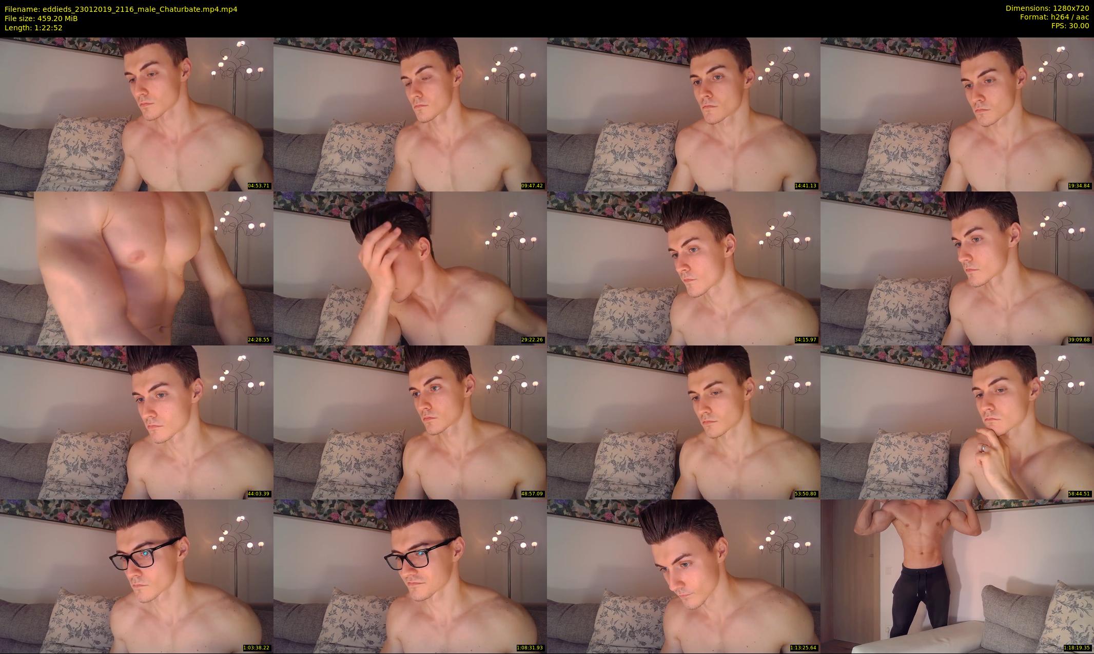 eddieds — 83 minute Chaturbate male cam show recording, 720p, Jan 23, 2019