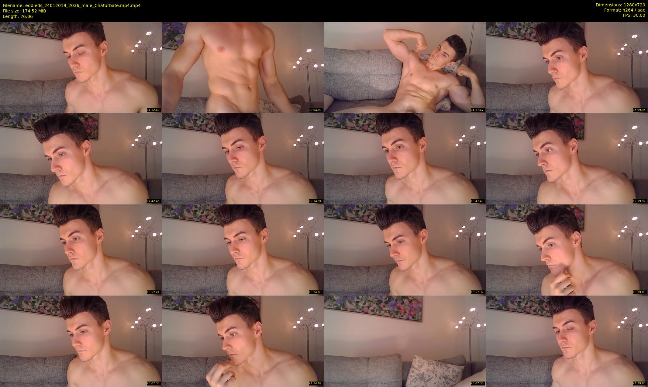 eddieds — 27 minute Chaturbate male cam show recording, 720p, Jan 24, 2019