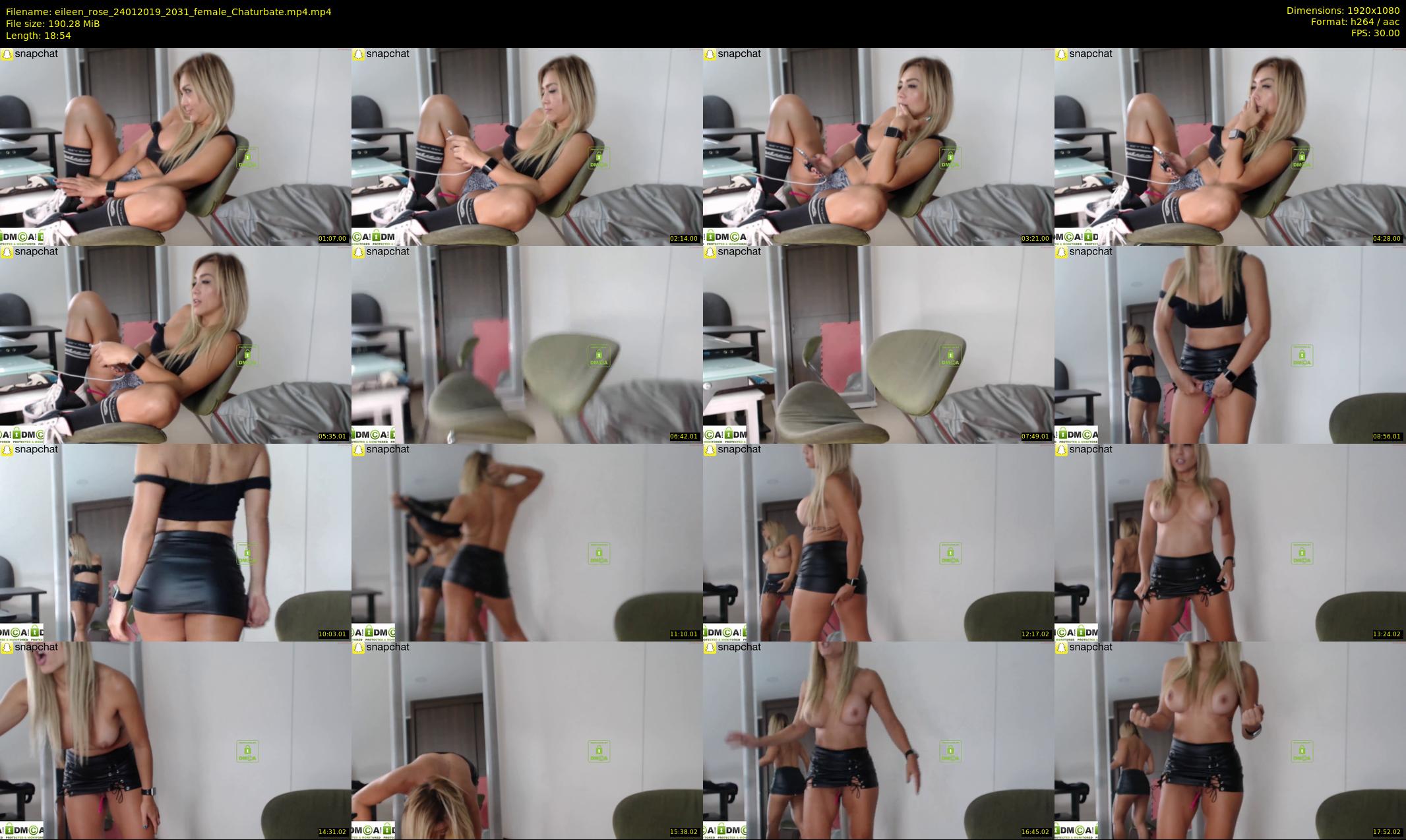 eileen_rose — 19 minute Chaturbate female cam show recording, 1080p, Jan 24, 2019