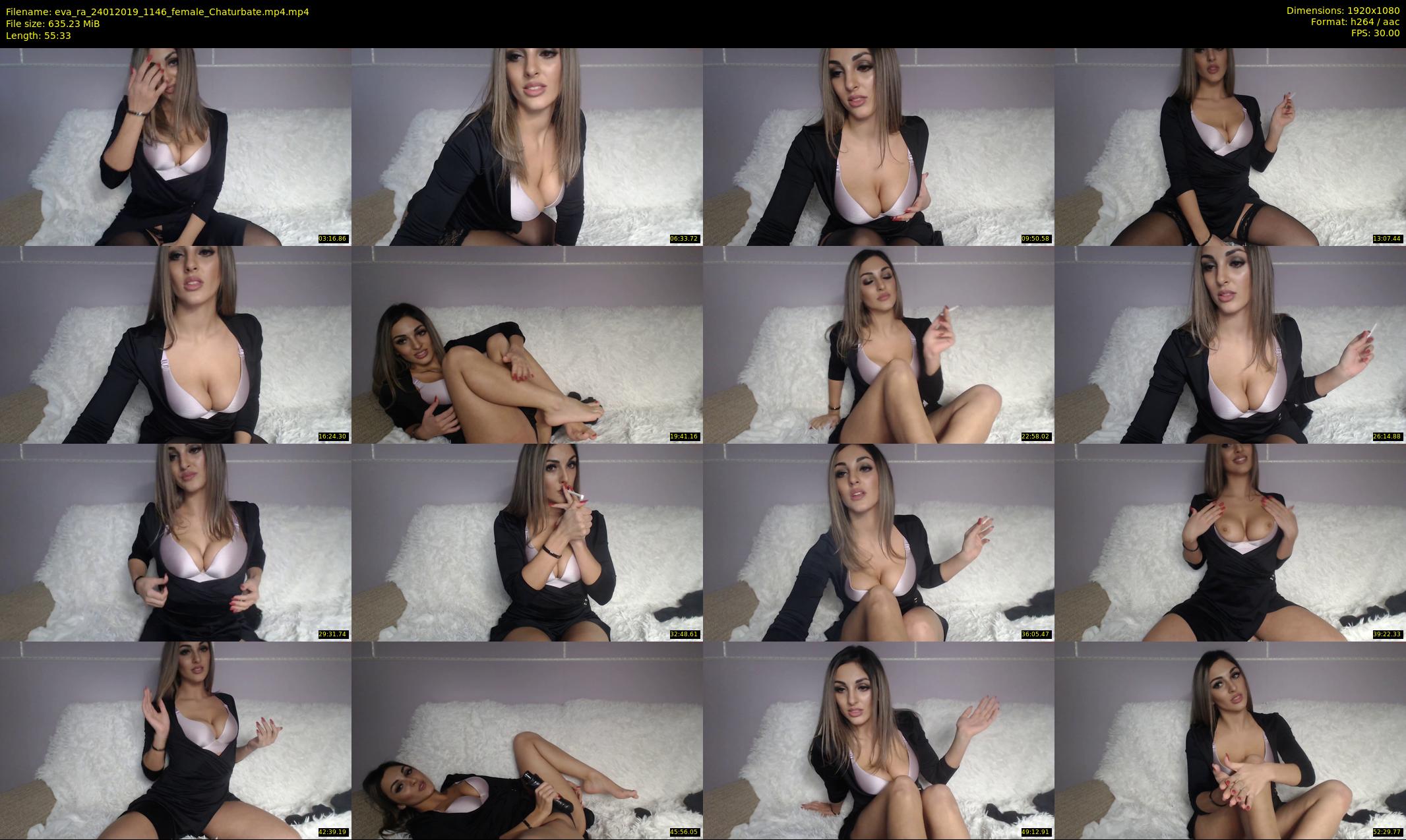 eva_ra — 56 minute Chaturbate female cam show recording, 1080p, Jan 24, 2019