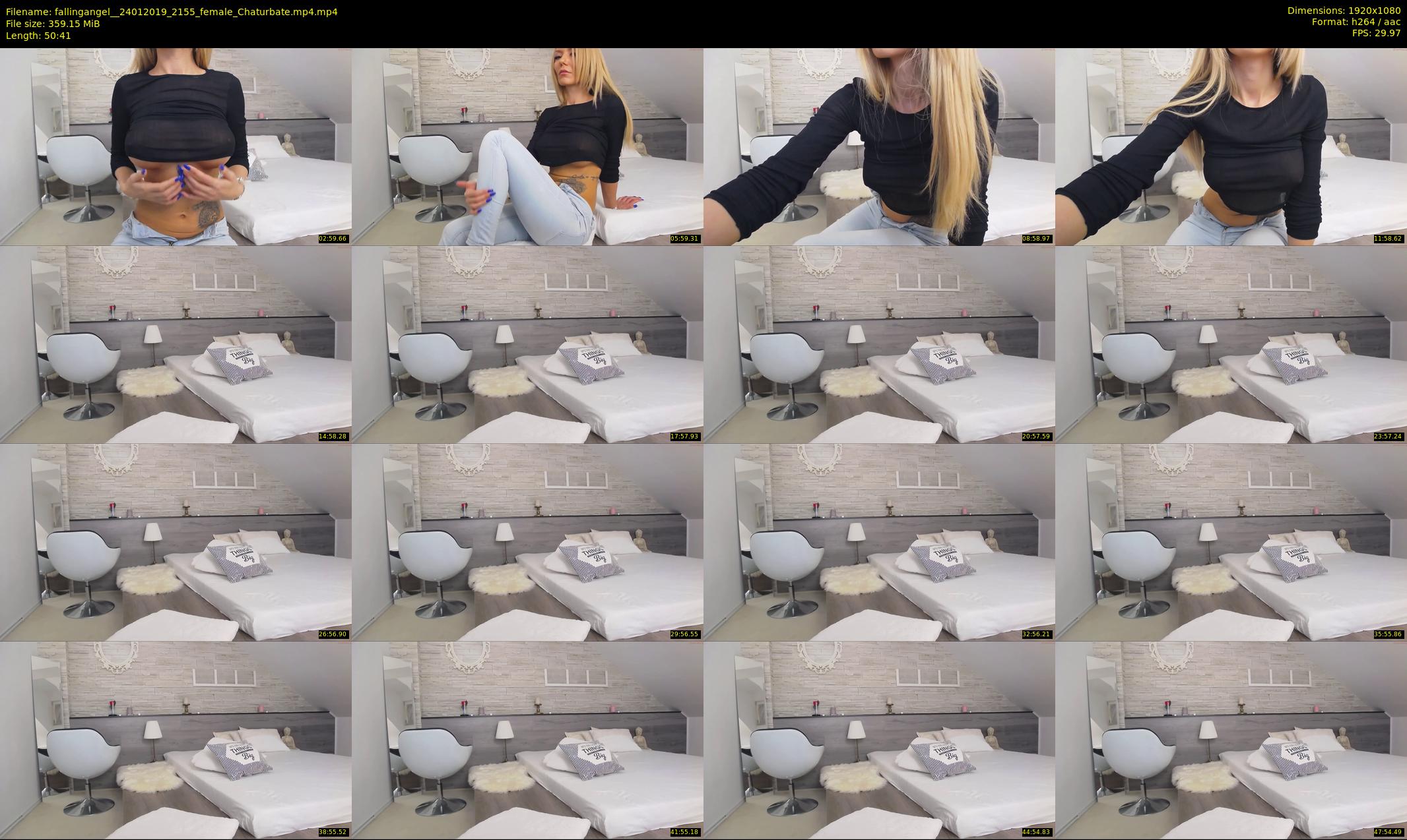 fallingangel_ — 51 minute Chaturbate female cam show recording, 1080p, Jan 24, 2019