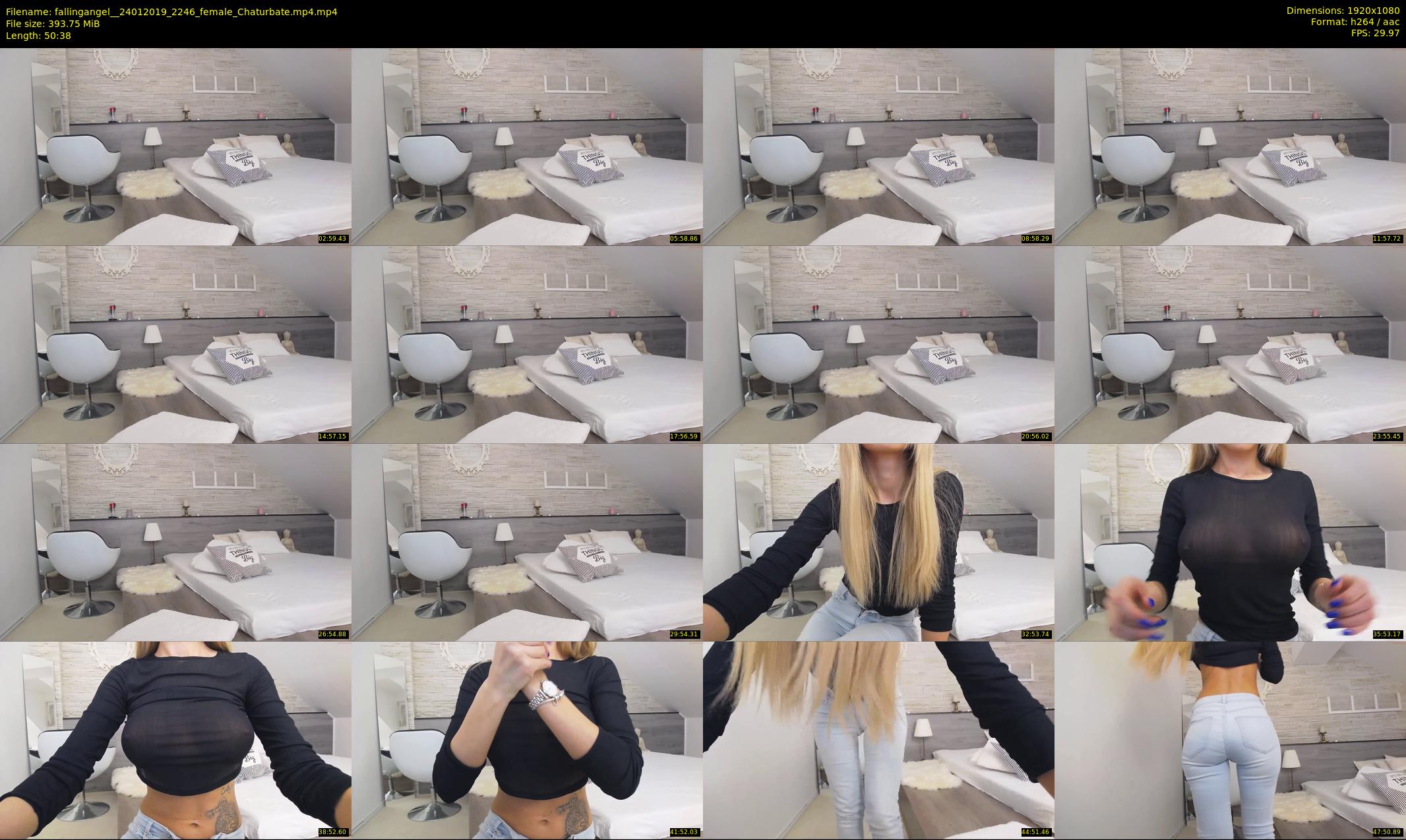 fallingangel_ — 51 minute Chaturbate female cam show recording, 1080p, Jan 24, 2019