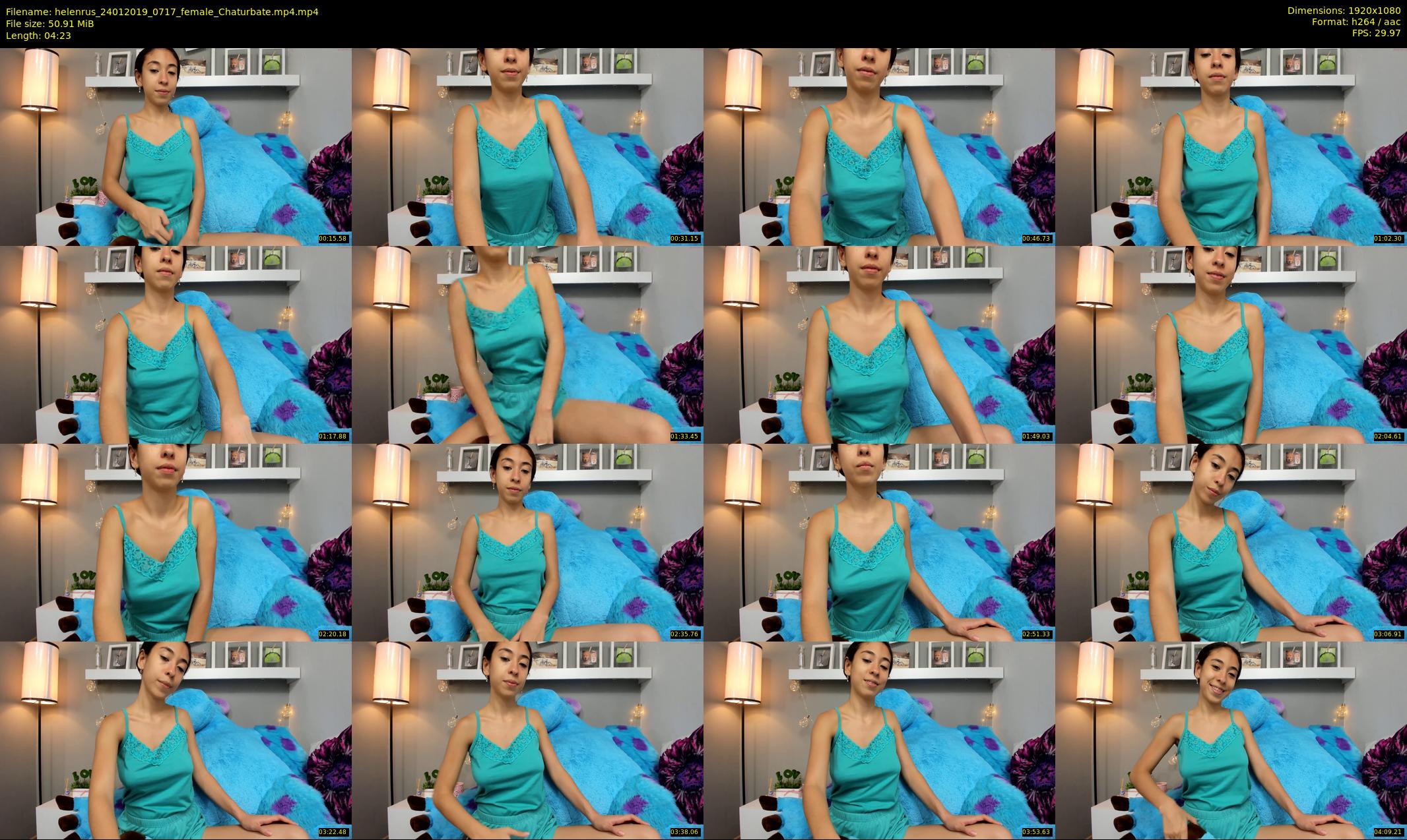 helenrus — 5 minute Chaturbate female cam show recording, 1080p, Jan 24, 2019