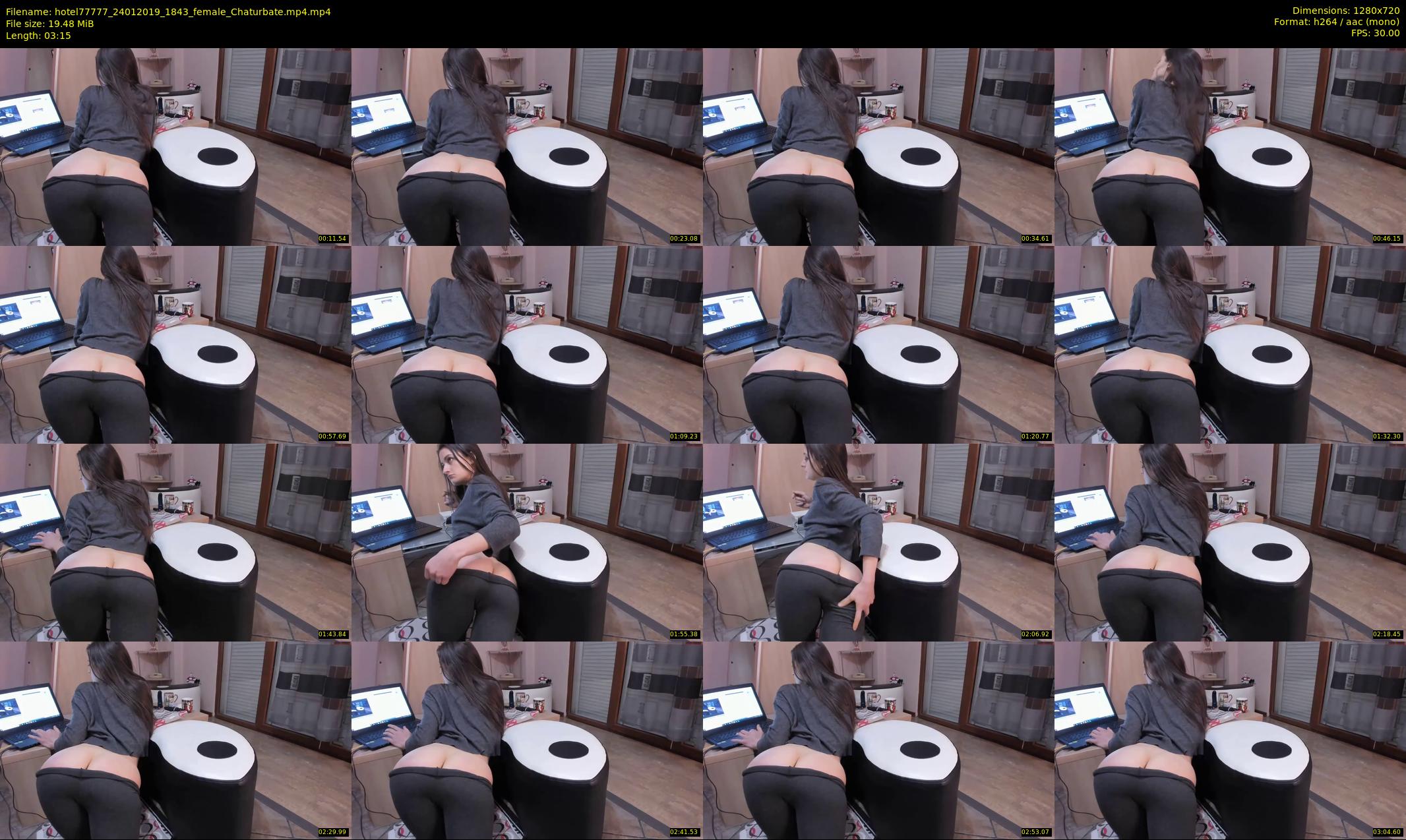 hotel77777 — 4 minute Chaturbate female cam show recording, 720p, Jan 24, 2019
