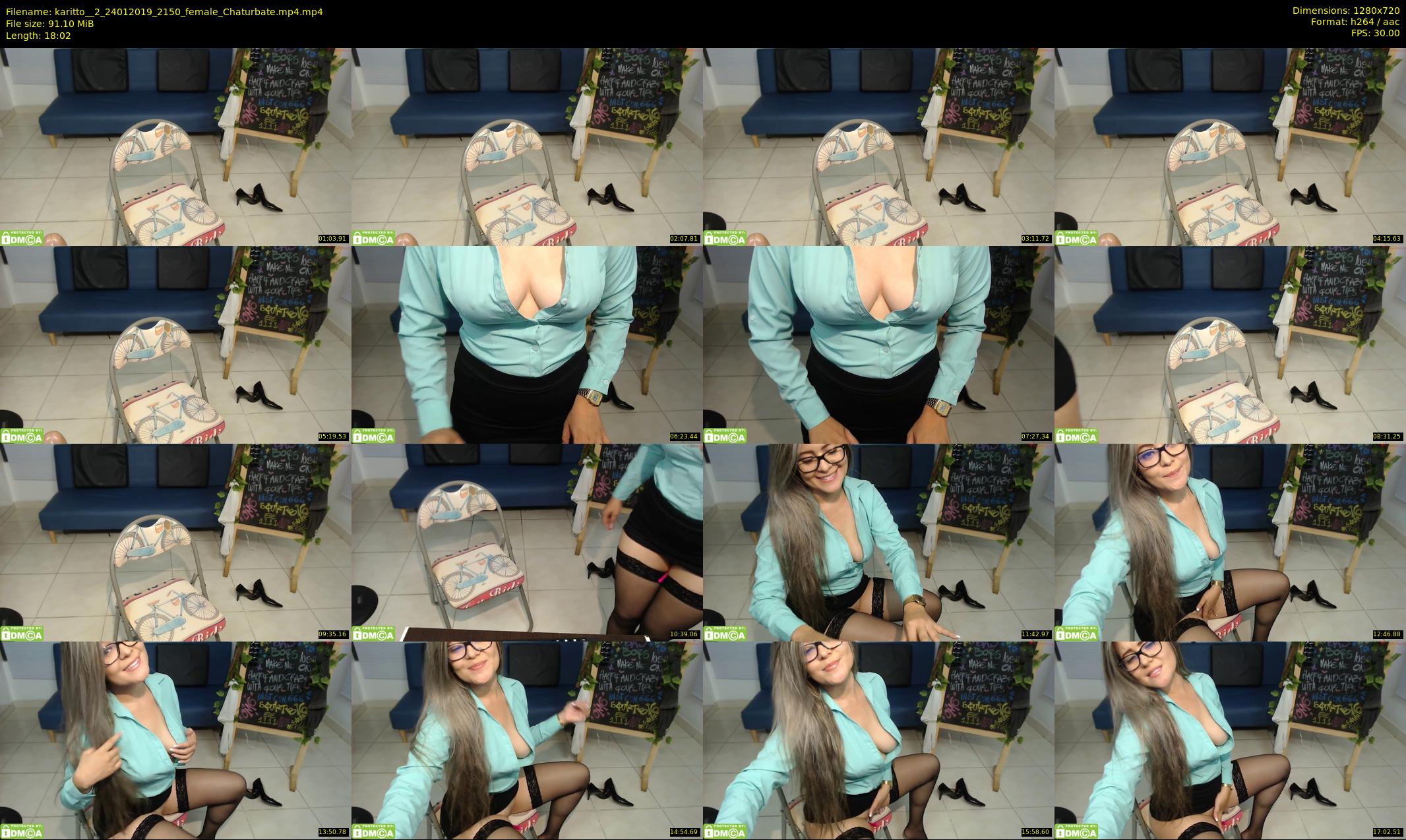 karitto__2 — 19 minute Chaturbate female cam show recording, 720p, Jan 24, 2019