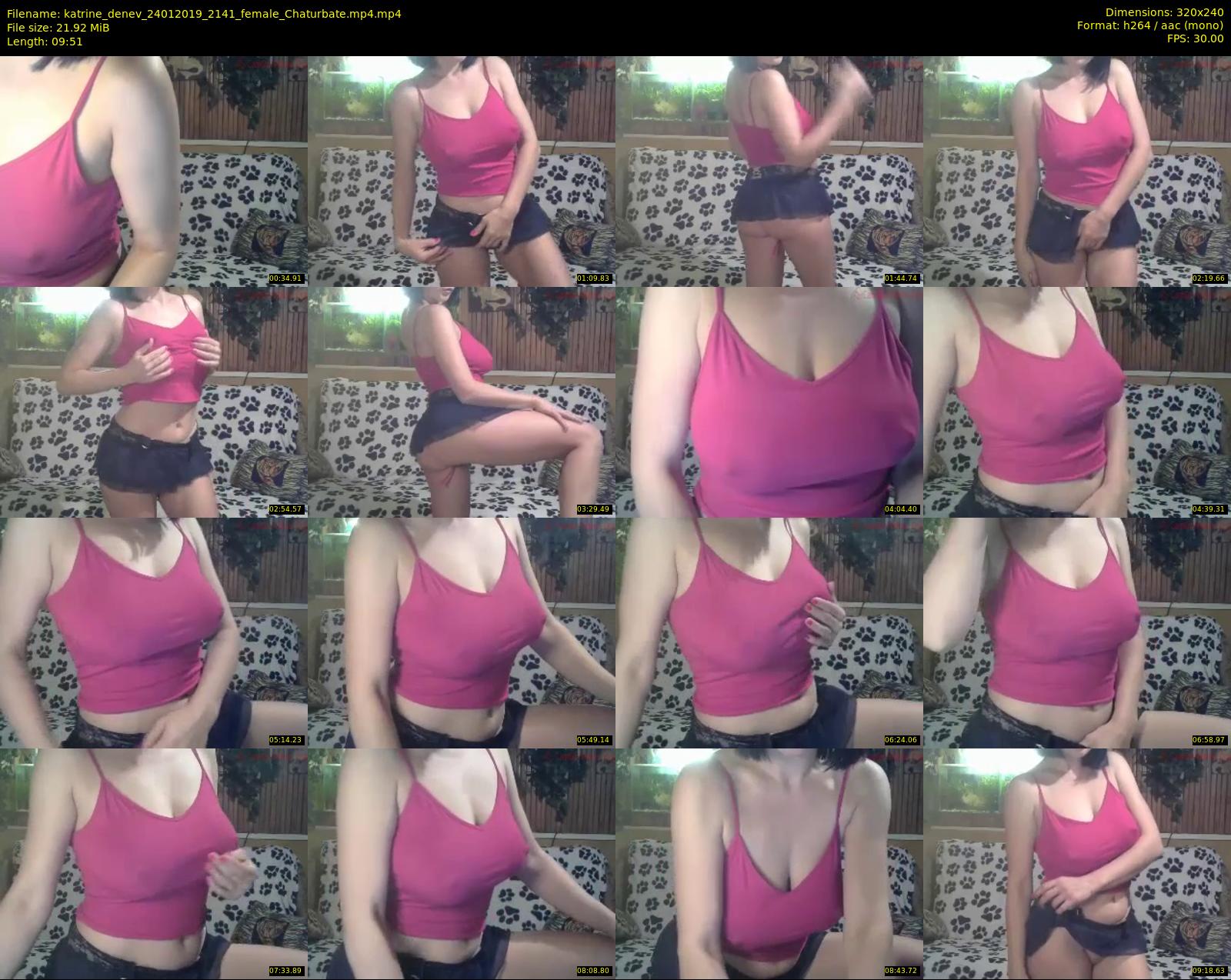 katrine_denev — 10 minute Chaturbate female cam show recording, SD, Jan 24, 2019