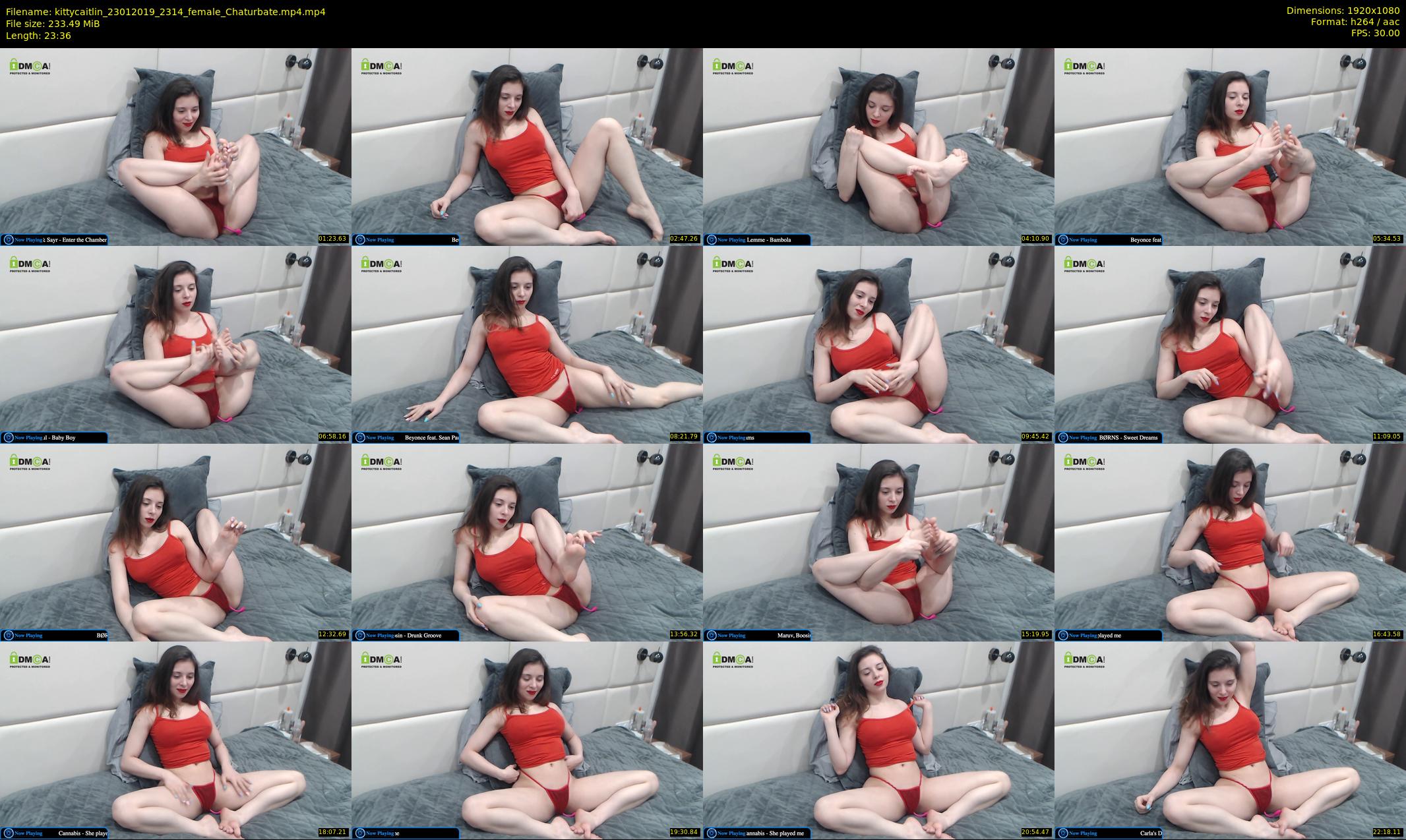 kittycaitlin — 24 minute Chaturbate female cam show recording, 1080p, Jan 23, 2019