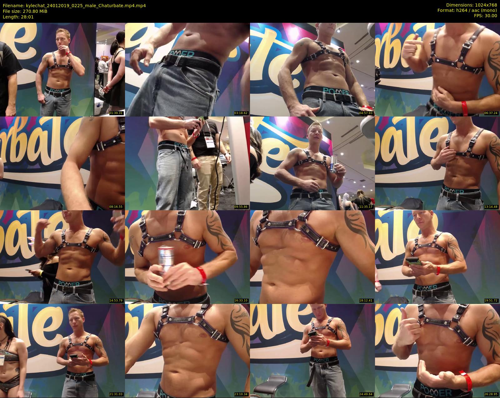 kylechat — 29 minute Chaturbate male cam show recording, 720p, Jan 24, 2019