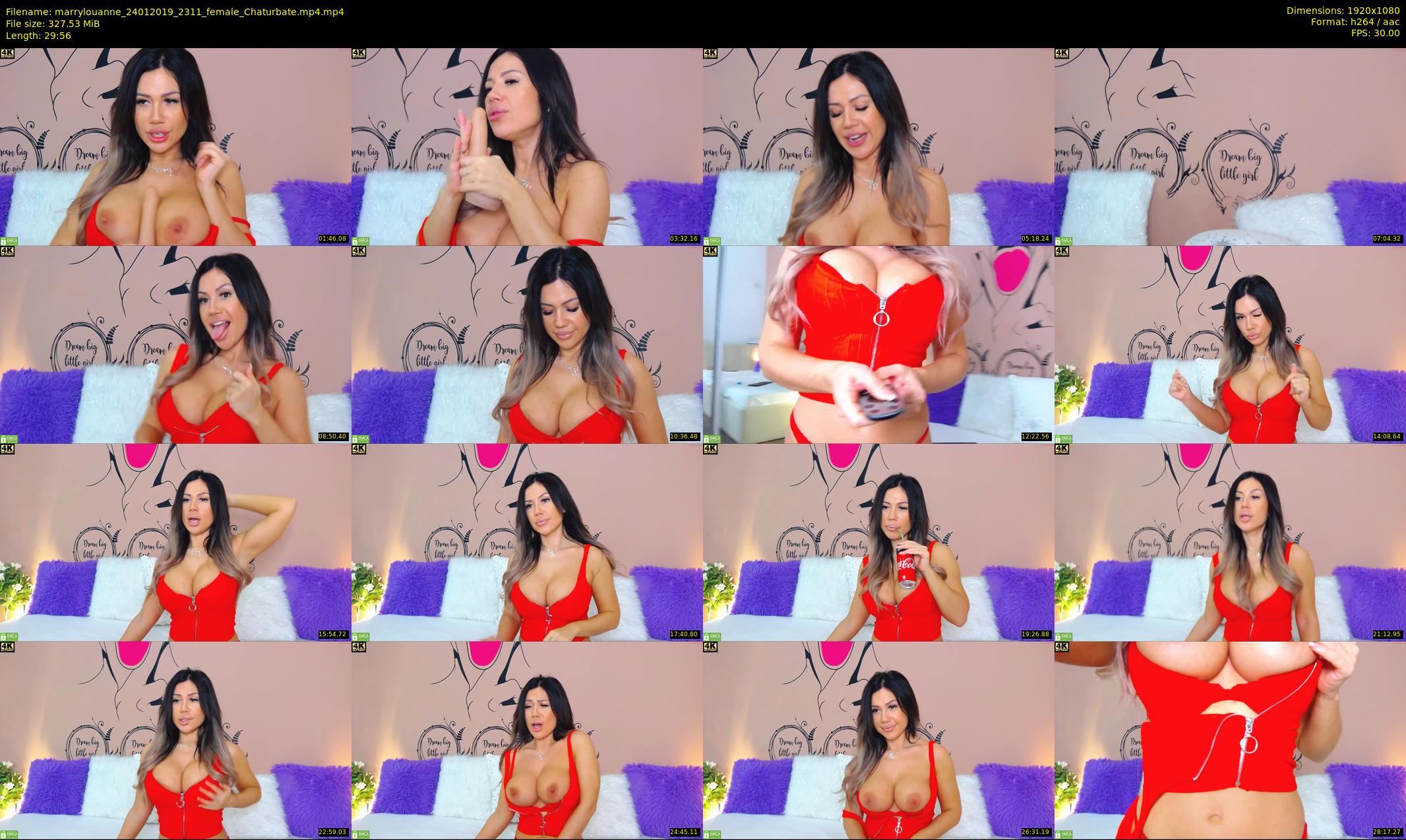 marrylouanne — 30 minute Chaturbate female cam show recording, 1080p, Jan 24, 2019