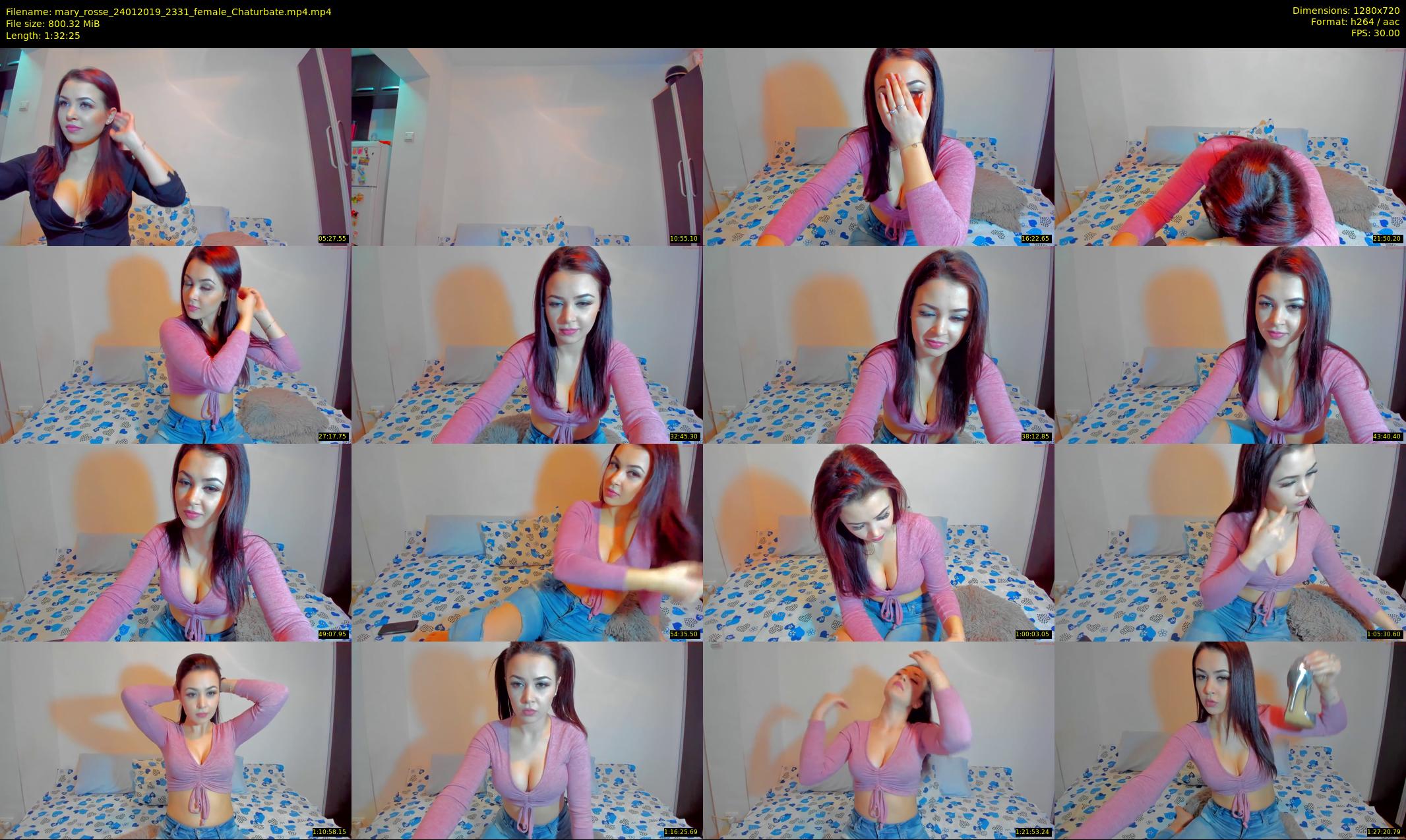 mary_rosse — 93 minute Chaturbate couple cam show recording, 720p, Jan 24, 2019