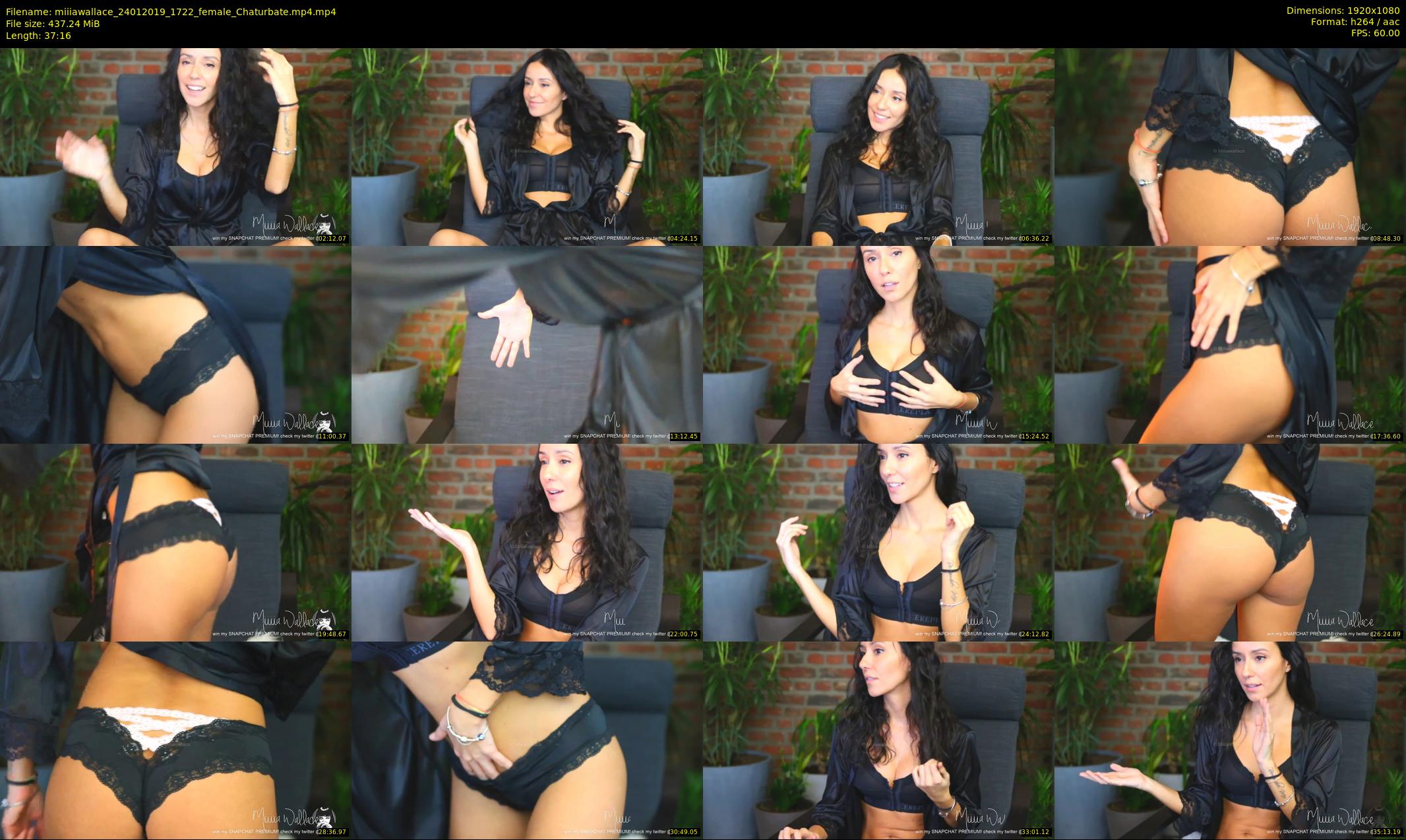 miiiawallace — 38 minute Chaturbate female cam show recording, 1080p, Jan 24, 2019