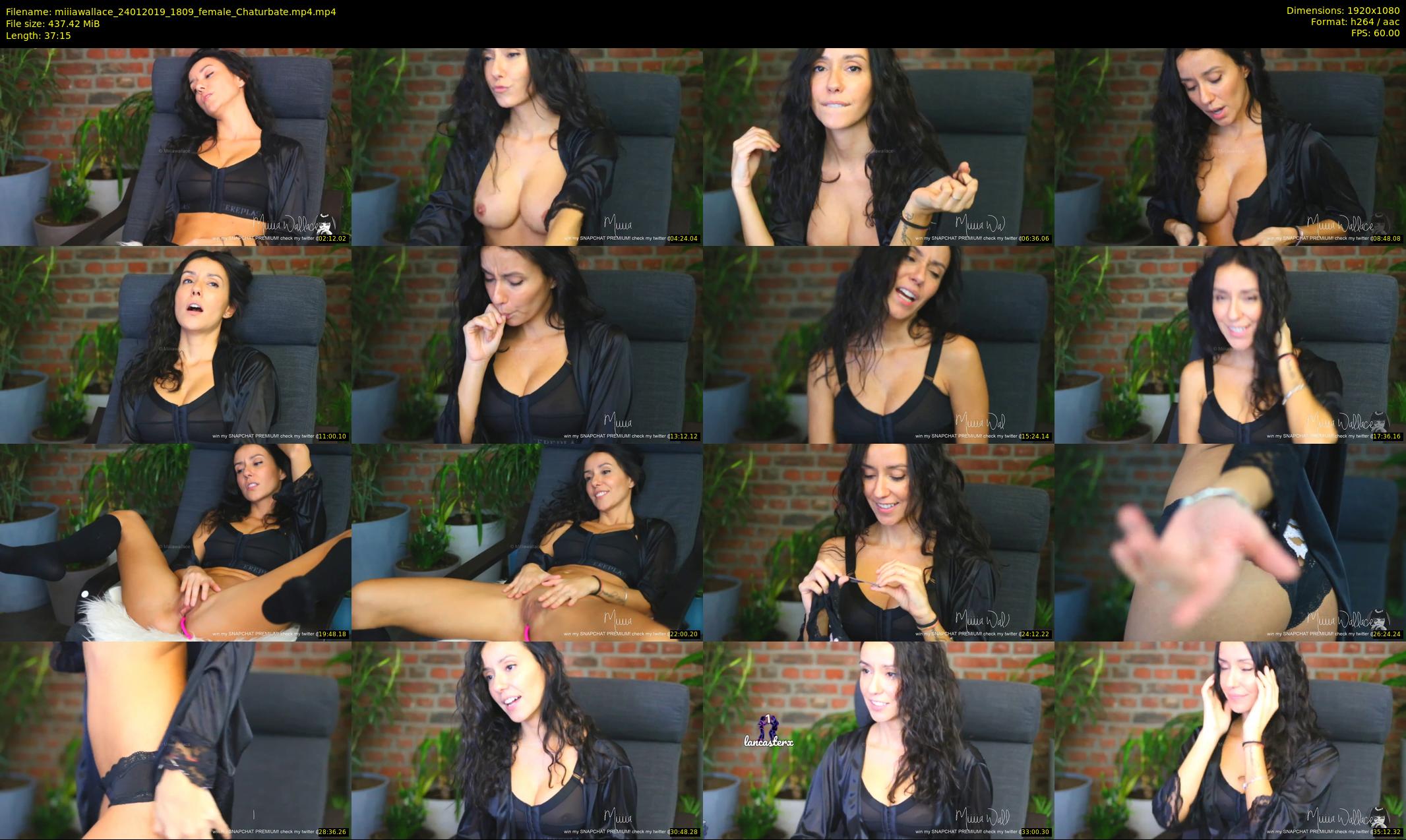 miiiawallace — 38 minute Chaturbate female cam show recording, 1080p, Jan 24, 2019