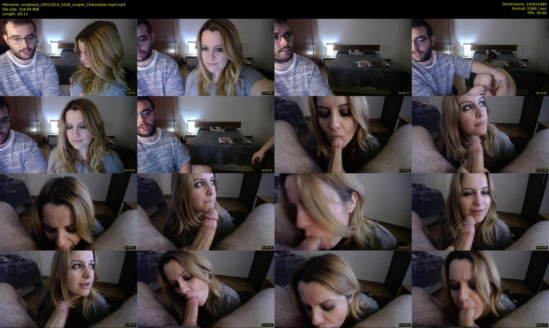 oraljessie — 29 minute Chaturbate couple cam show recording, 1080p, Jan 24, 2019