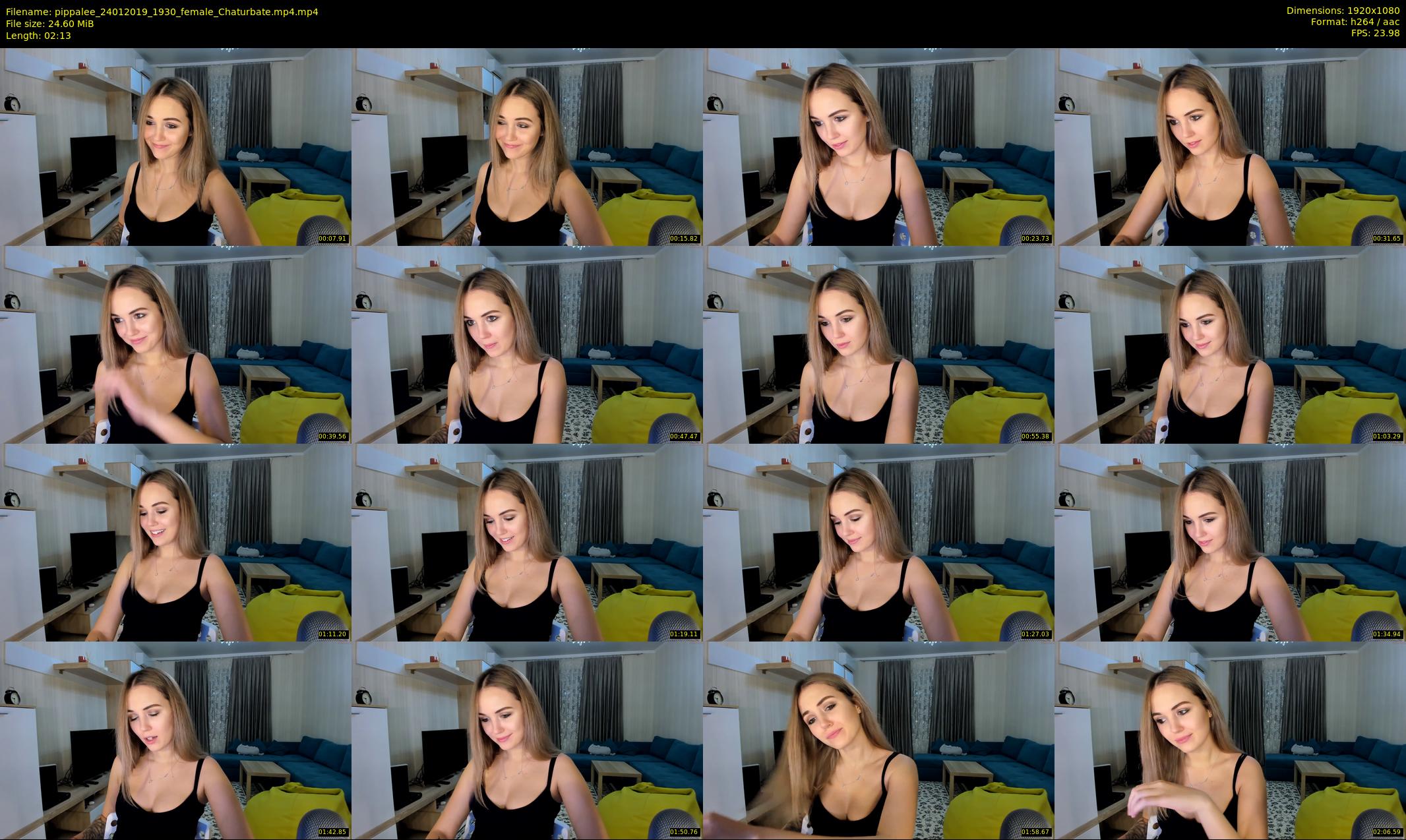 pippalee — 3 minute Chaturbate female cam show recording, 1080p, Jan 24, 2019