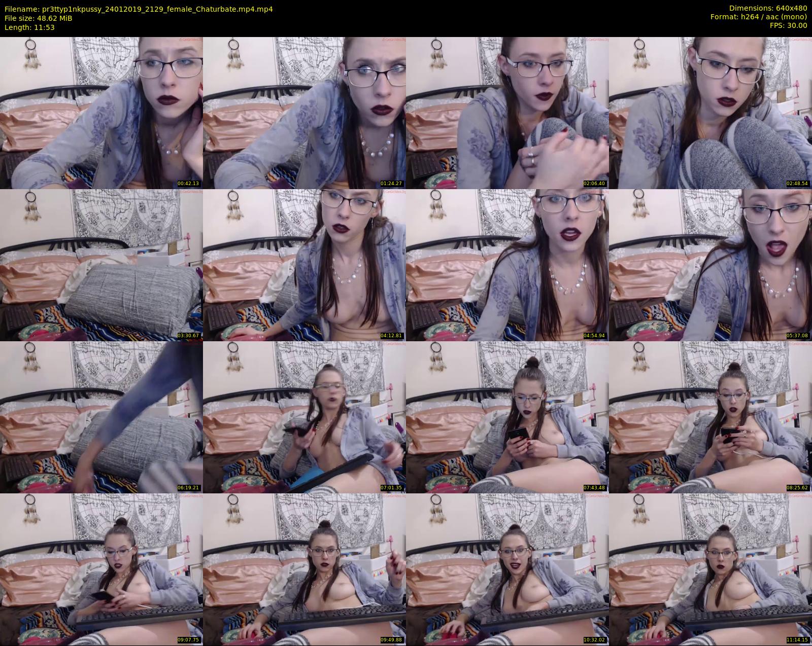 pr3ttyp1nkpussy — 12 minute Chaturbate couple cam show recording, 480p, Jan 24, 2019