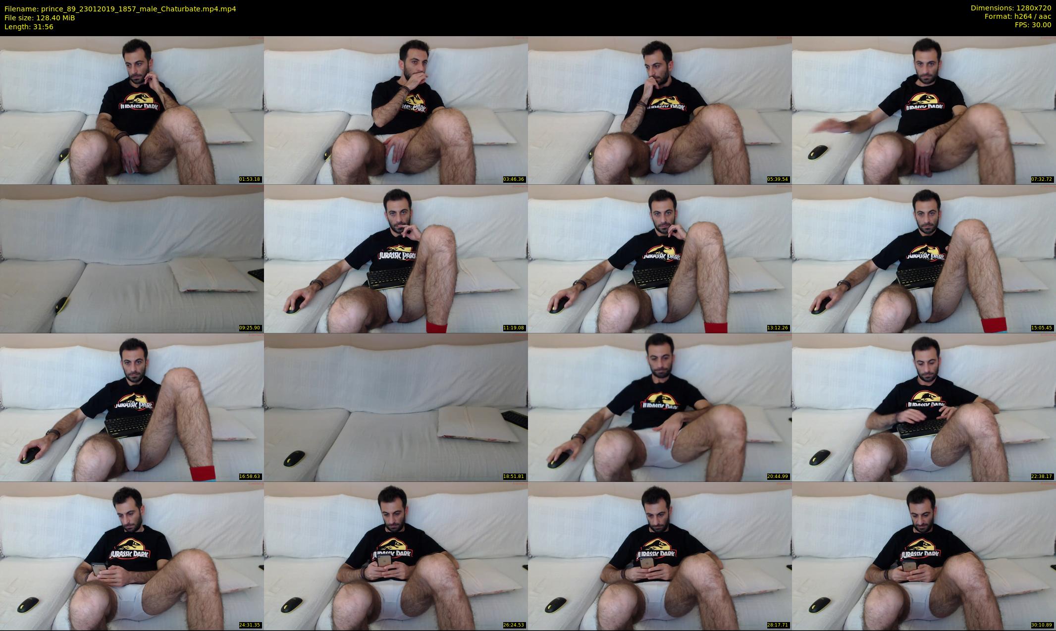 prince_89 — 32 minute Chaturbate male cam show recording, 720p, Jan 23, 2019