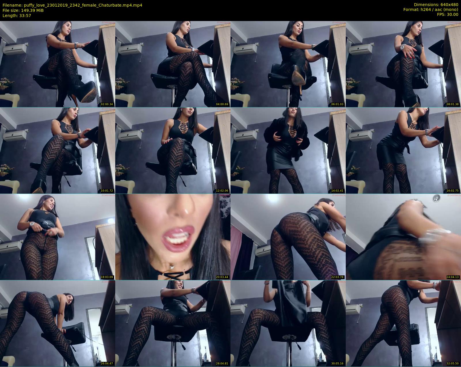 puffy_love — 34 minute Chaturbate female cam show recording, 480p, Jan 23, 2019
