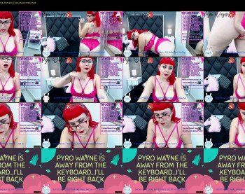 pyrowayne — 19 minute Chaturbate female cam show recording, 720p, Jan 24, 2019