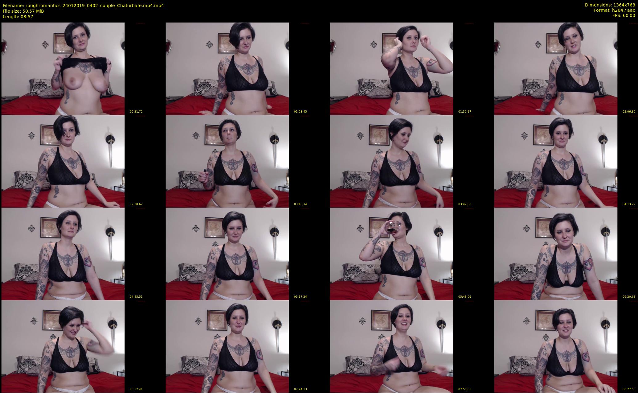 roughromantics — 9 minute Chaturbate couple cam show recording, 720p, Jan 24, 2019
