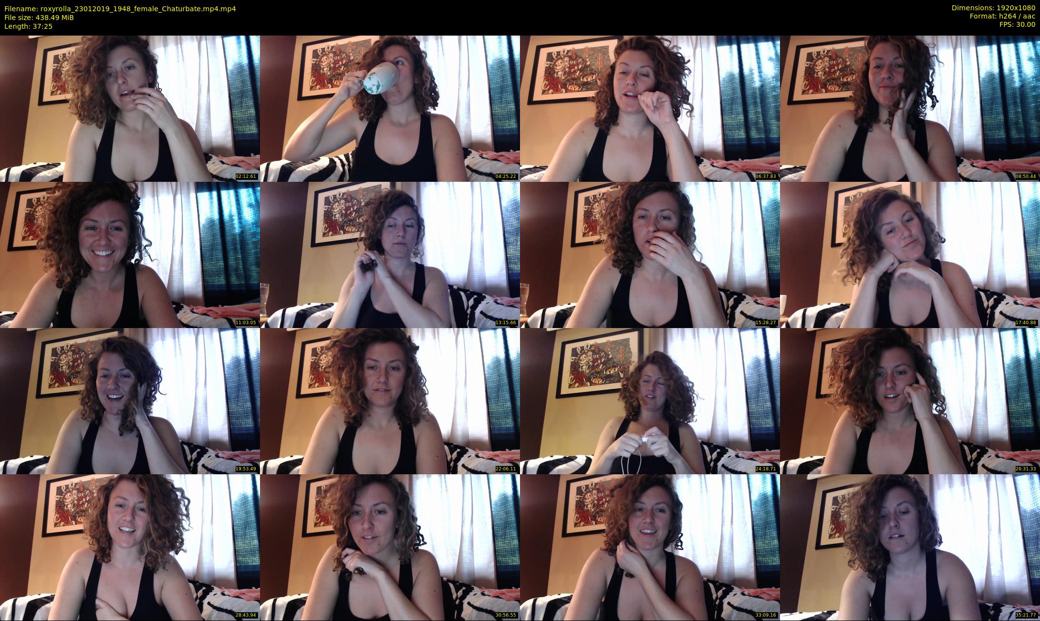 roxyrolla — 38 minute Chaturbate female cam show recording, 1080p, Jan 23, 2019