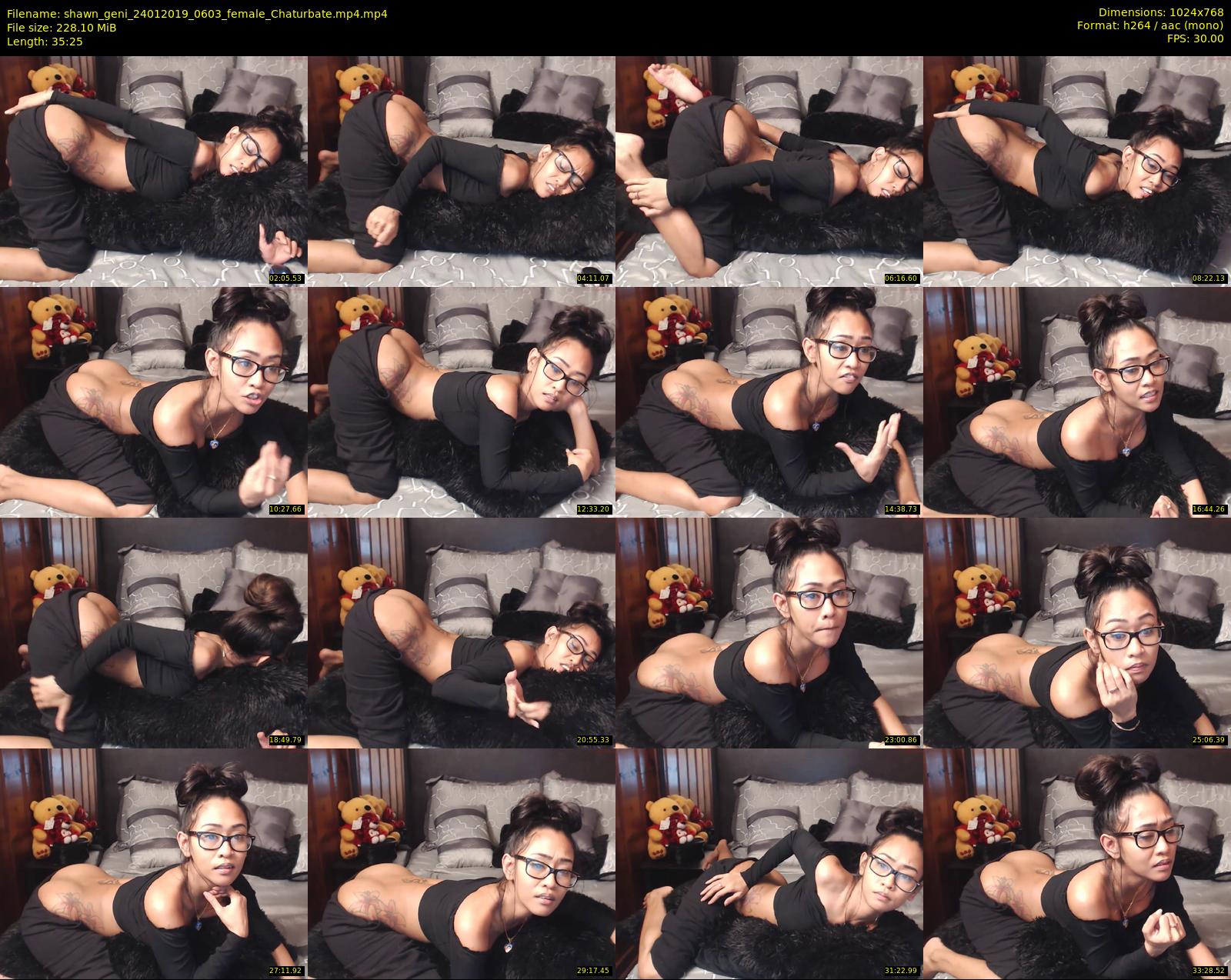 shawn_geni — 36 minute Chaturbate couple cam show recording, 720p, Jan 24, 2019