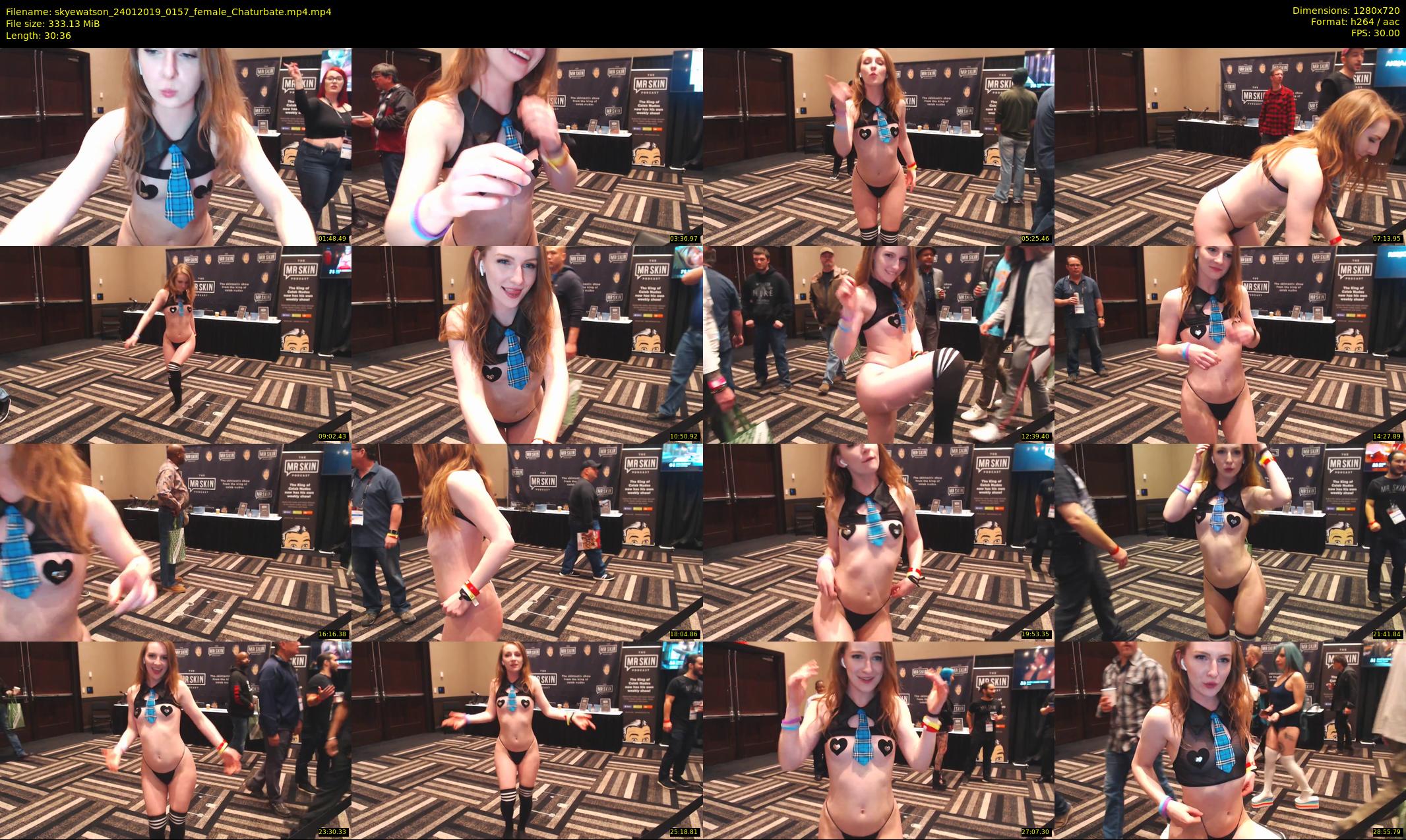 skyewatson — 31 minute Chaturbate female cam show recording, 720p, Jan 24, 2019