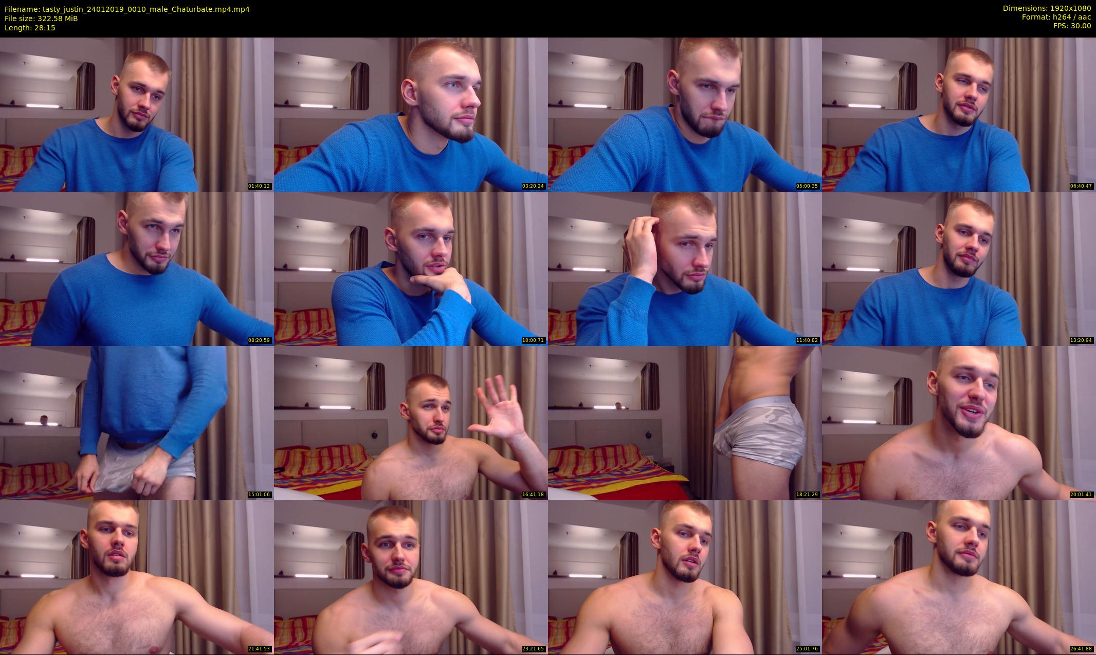 tasty_justin — 29 minute Chaturbate male cam show recording, 1080p, Jan 24, 2019