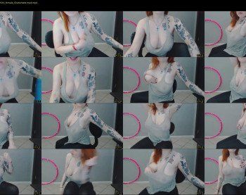 temptingfox — 56 minute Chaturbate female cam show recording, 480p, Jan 24, 2019