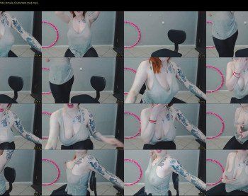 temptingfox — 13 minute Chaturbate female cam show recording, 480p, Jan 24, 2019
