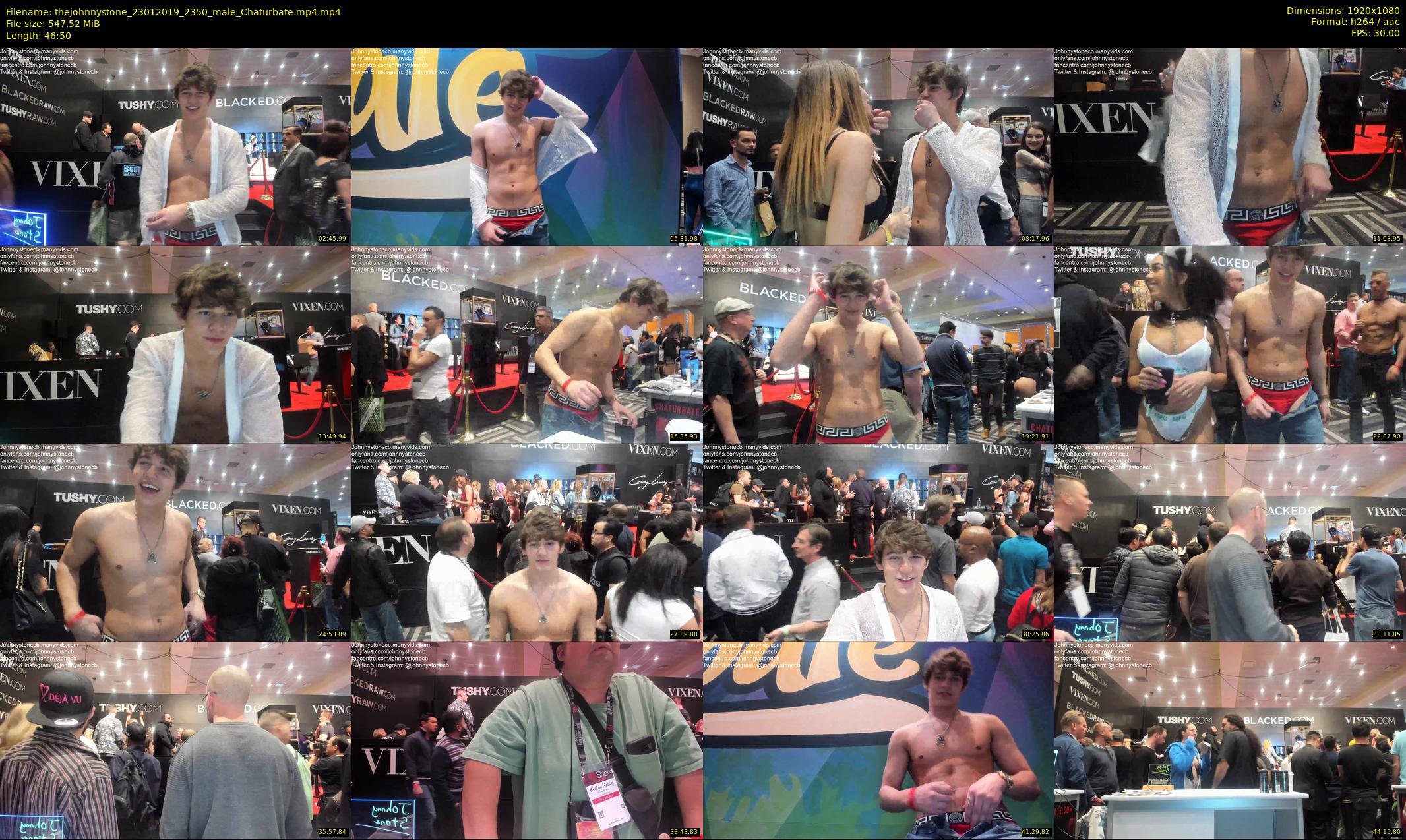 thejohnnystone — 47 minute Chaturbate male cam show recording, 1080p, Jan 23, 2019