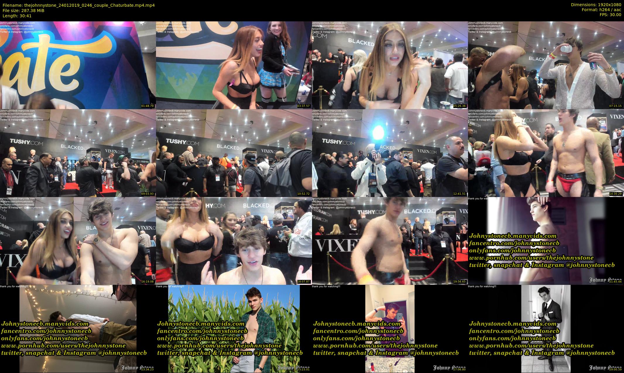 thejohnnystone — 31 minute Chaturbate male cam show recording, 1080p, Jan 24, 2019