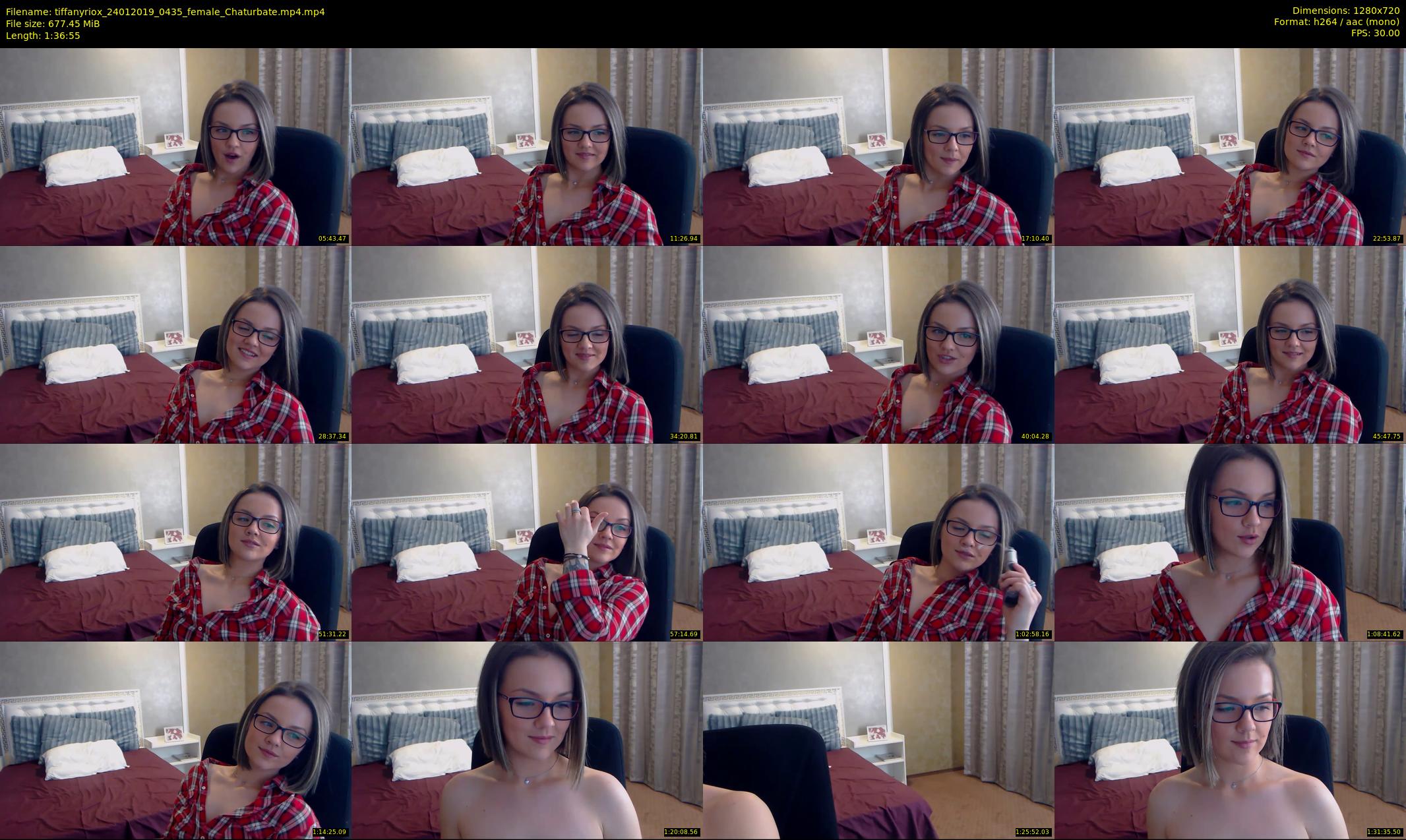 tiffanyriox — 97 minute Chaturbate female cam show recording, 720p, Jan 24, 2019