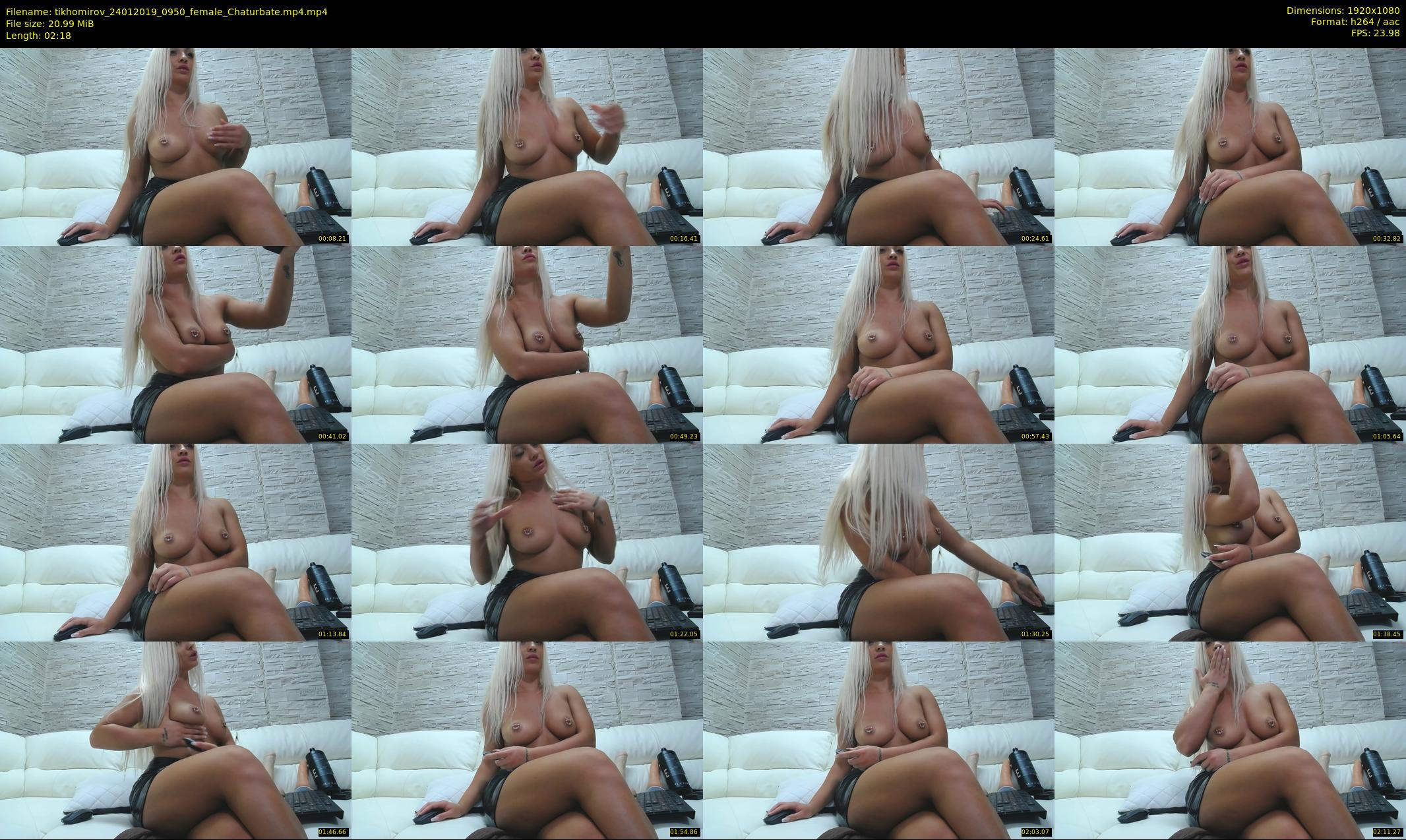 tikhomirov — 3 minute Chaturbate female cam show recording, 1080p, Jan 24, 2019