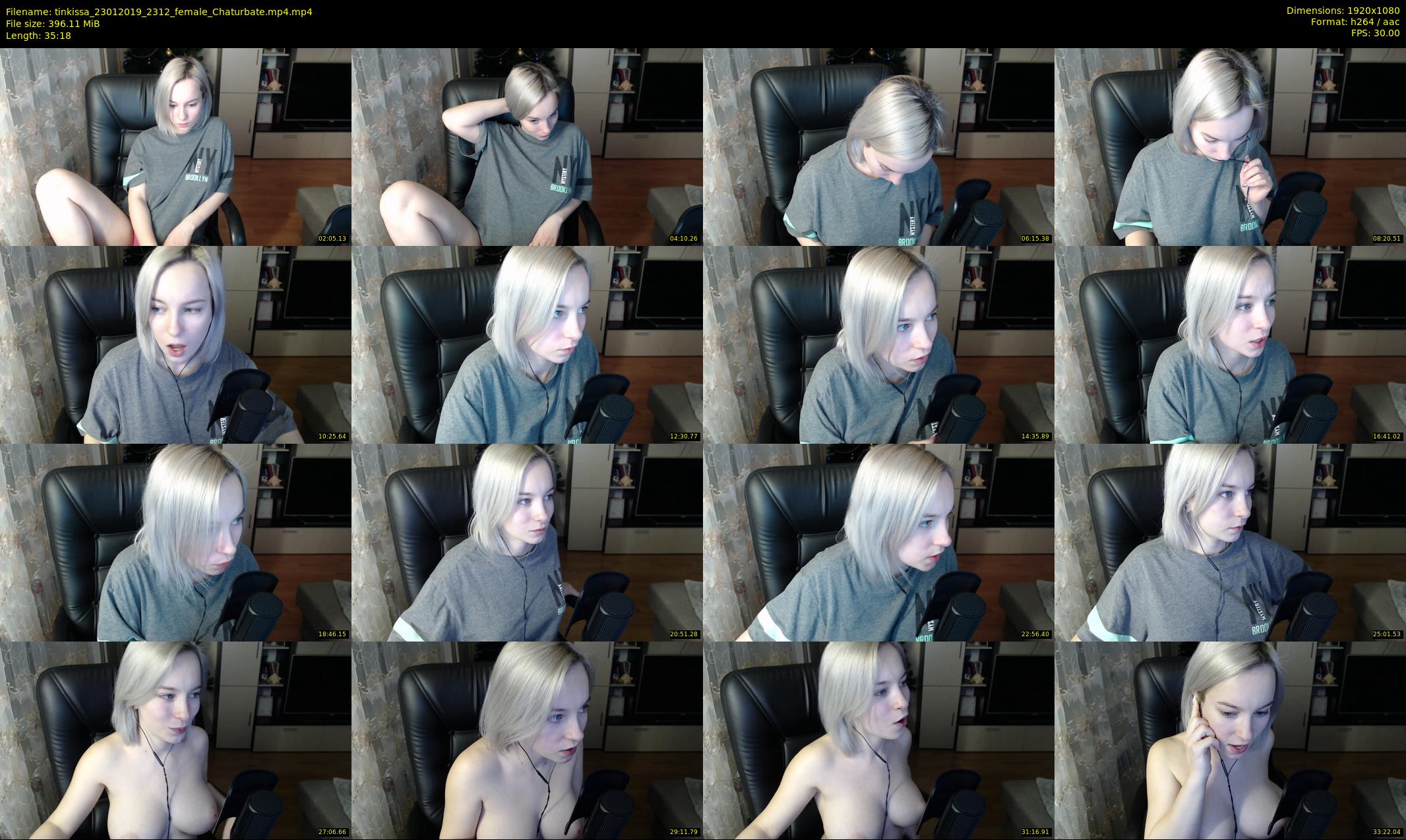 tinkissa — 36 minute Chaturbate couple cam show recording, 1080p, Jan 23, 2019