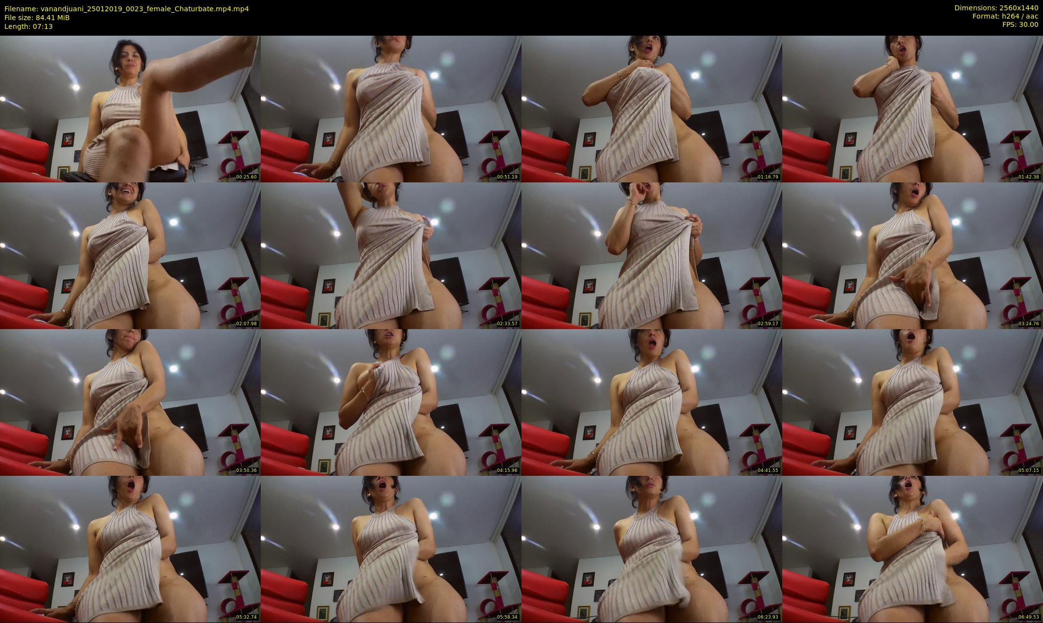vanandjuani — 8 minute Chaturbate female cam show recording, 1080p, Jan 25, 2019