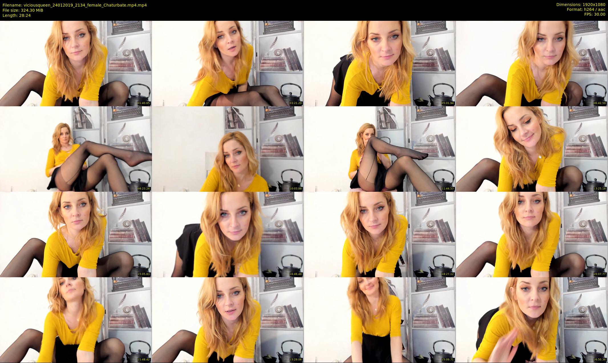 viciousqueen — 29 minute Chaturbate female cam show recording, 1080p, Jan 24, 2019