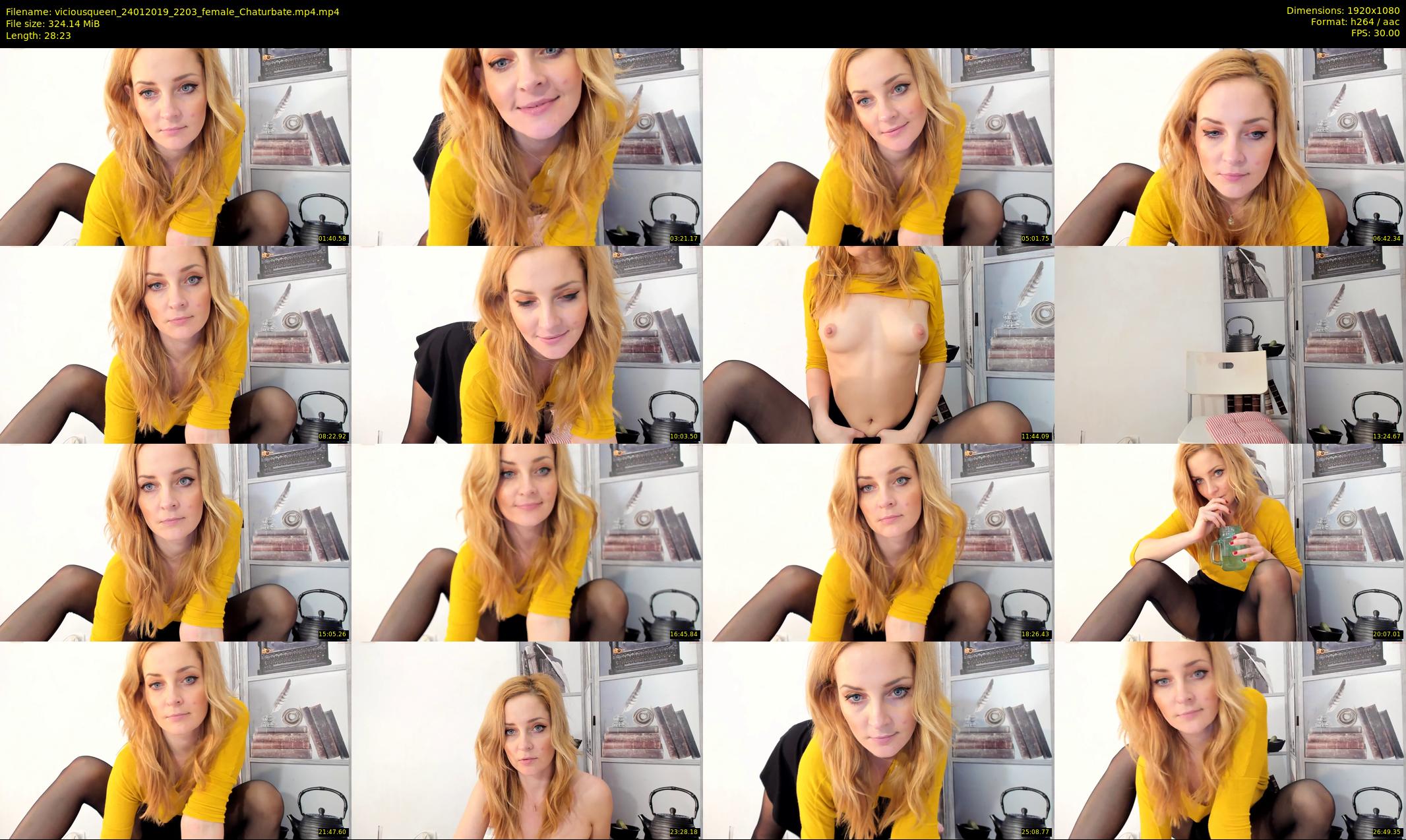 viciousqueen — 29 minute Chaturbate female cam show recording, 1080p, Jan 24, 2019