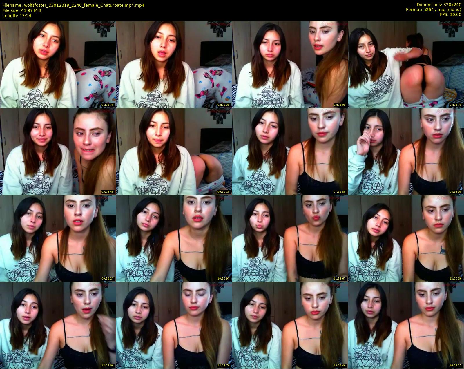 wolfsfoster — 18 minute Chaturbate couple cam show recording, SD, Jan 23, 2019
