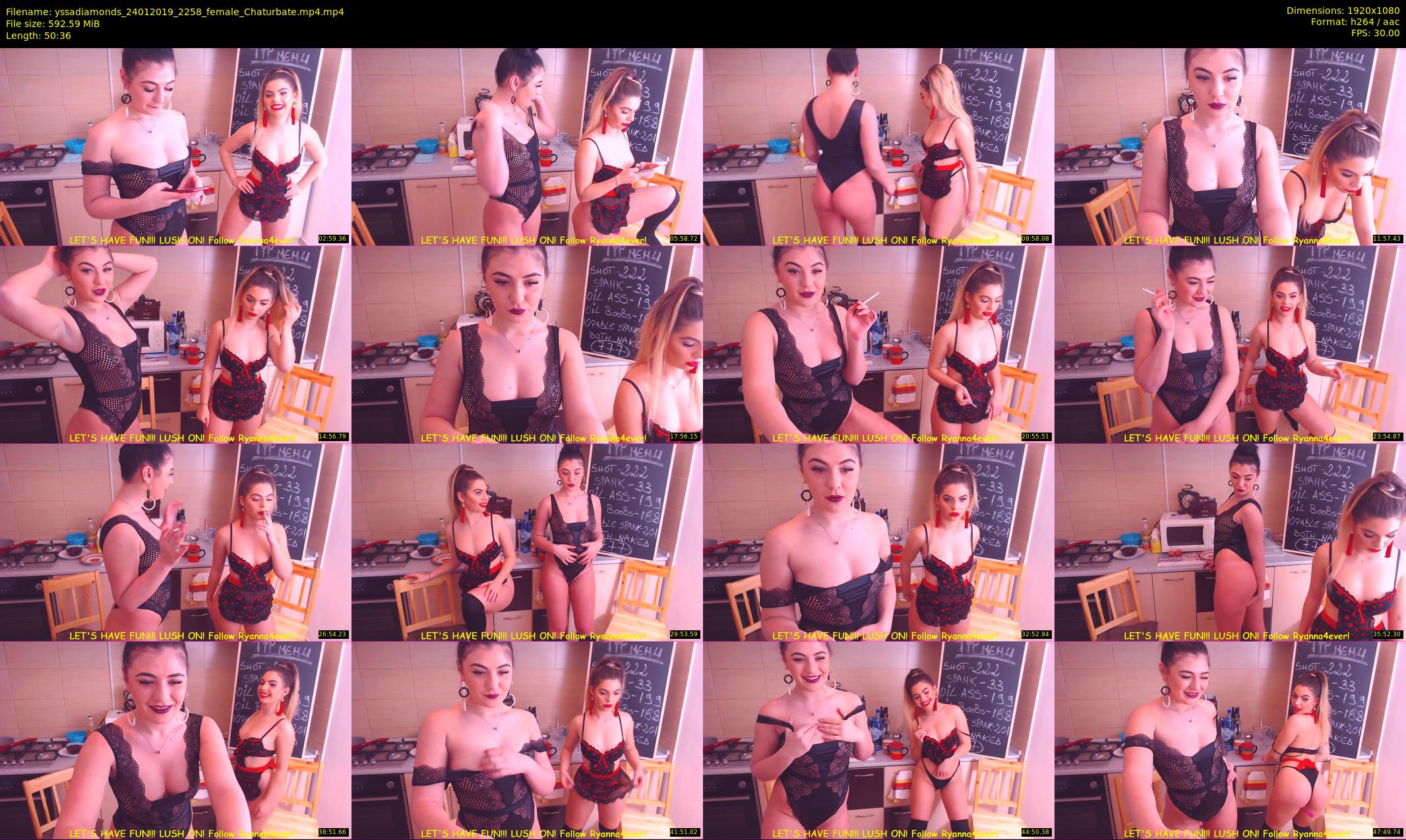 yssadiamonds — 51 minute Chaturbate female cam show recording, 1080p, Jan 24, 2019