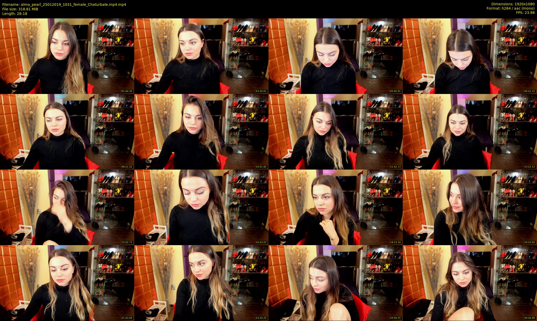alma_pearl — 29 minute Chaturbate female cam show recording, 1080p, Jan 25, 2019