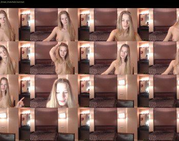 belka22 — 8 minute Chaturbate female cam show recording, 720p, Jan 25, 2019