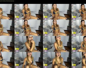 camilagomezz — 8 minute Chaturbate female cam show recording, 1080p, Jan 25, 2019
