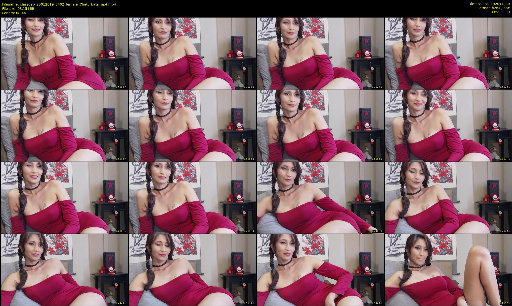 classdeb — 9 minute Chaturbate female cam show recording, 1080p, Jan 25, 2019